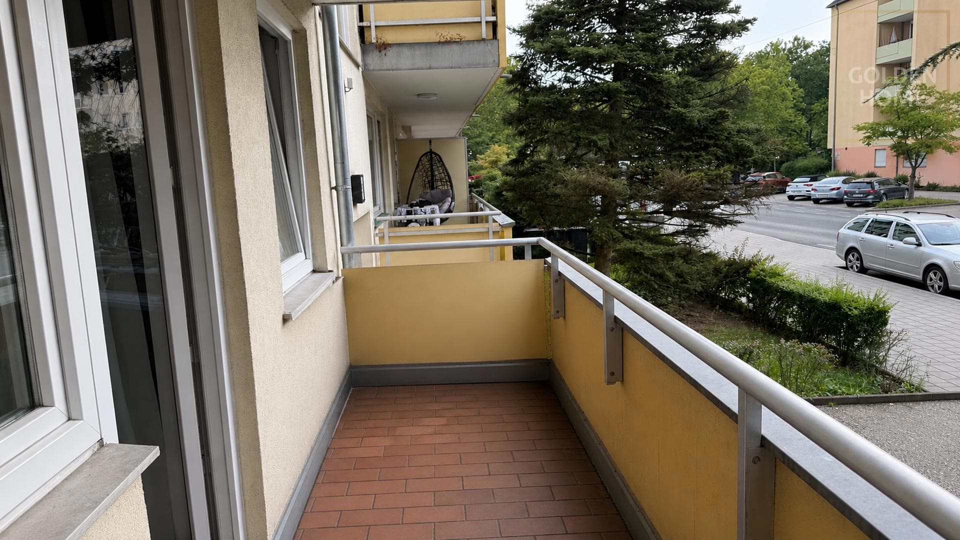 Langfristig vermietete 1-Zimmer-Erdgeschosswohnung mit Balkon – attraktive Kapitalanlage