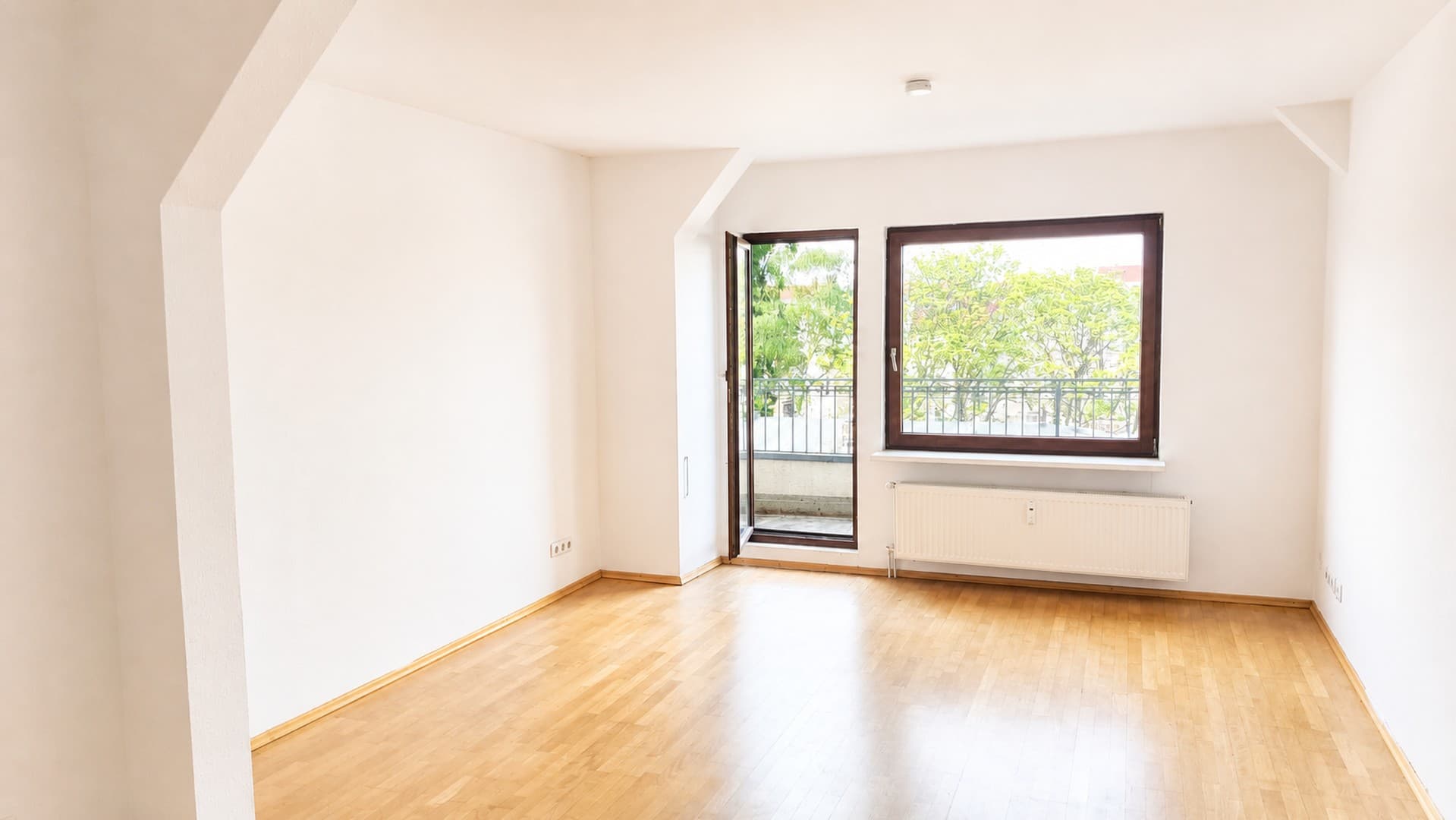 Living room with terrace