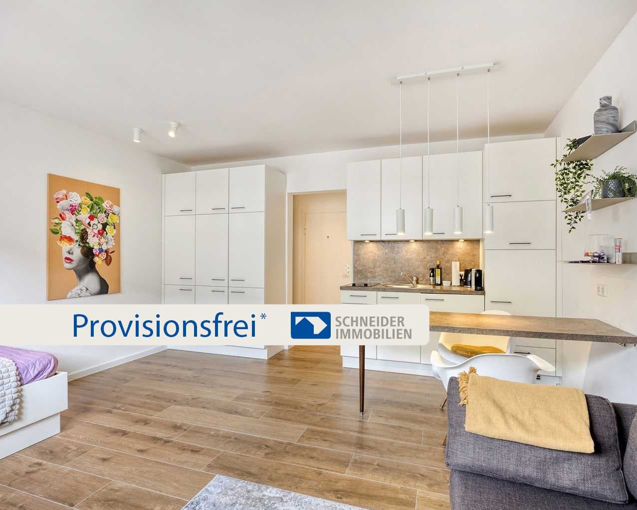 Vermietet, modernisiert, möbliert - Appartement in Düsseldorf-Pempelfort