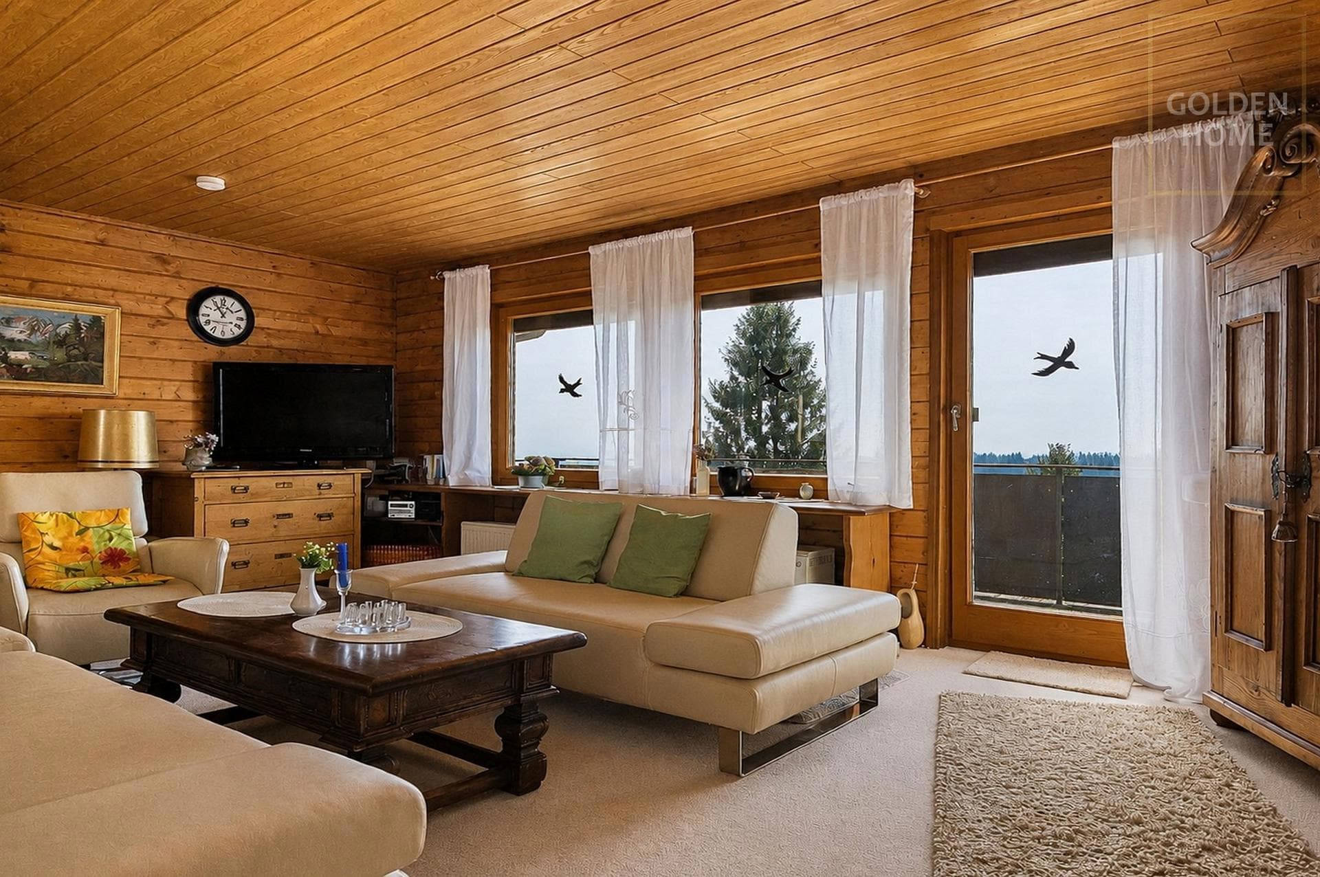 Idyllische Wohnung mit Weitblick, Möblierung und sicherer Vermietungsperspektive