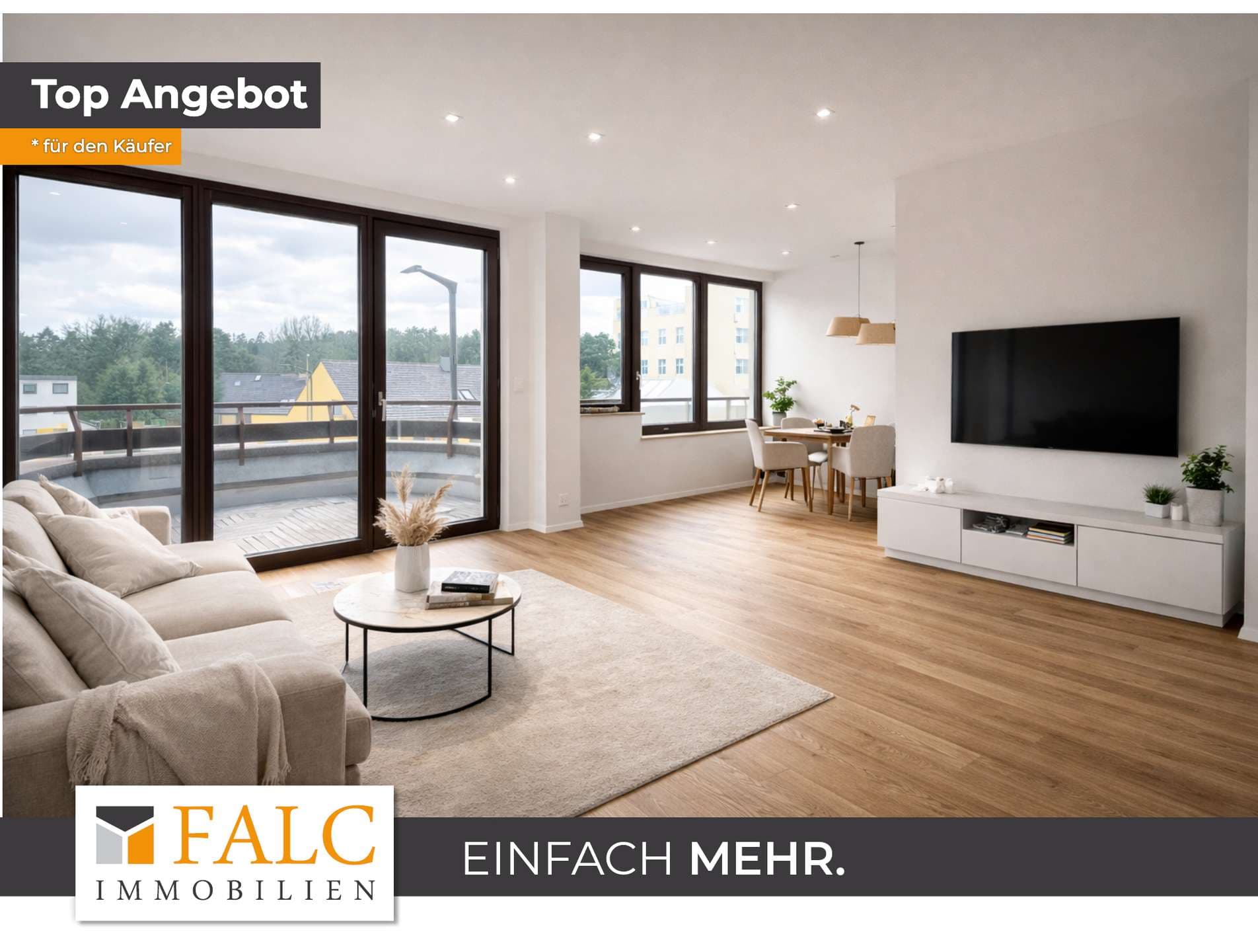 „Individuell fertigstellen & profitieren – helle Wohnung mit Balkon und Tiefgaragenstellplatz“