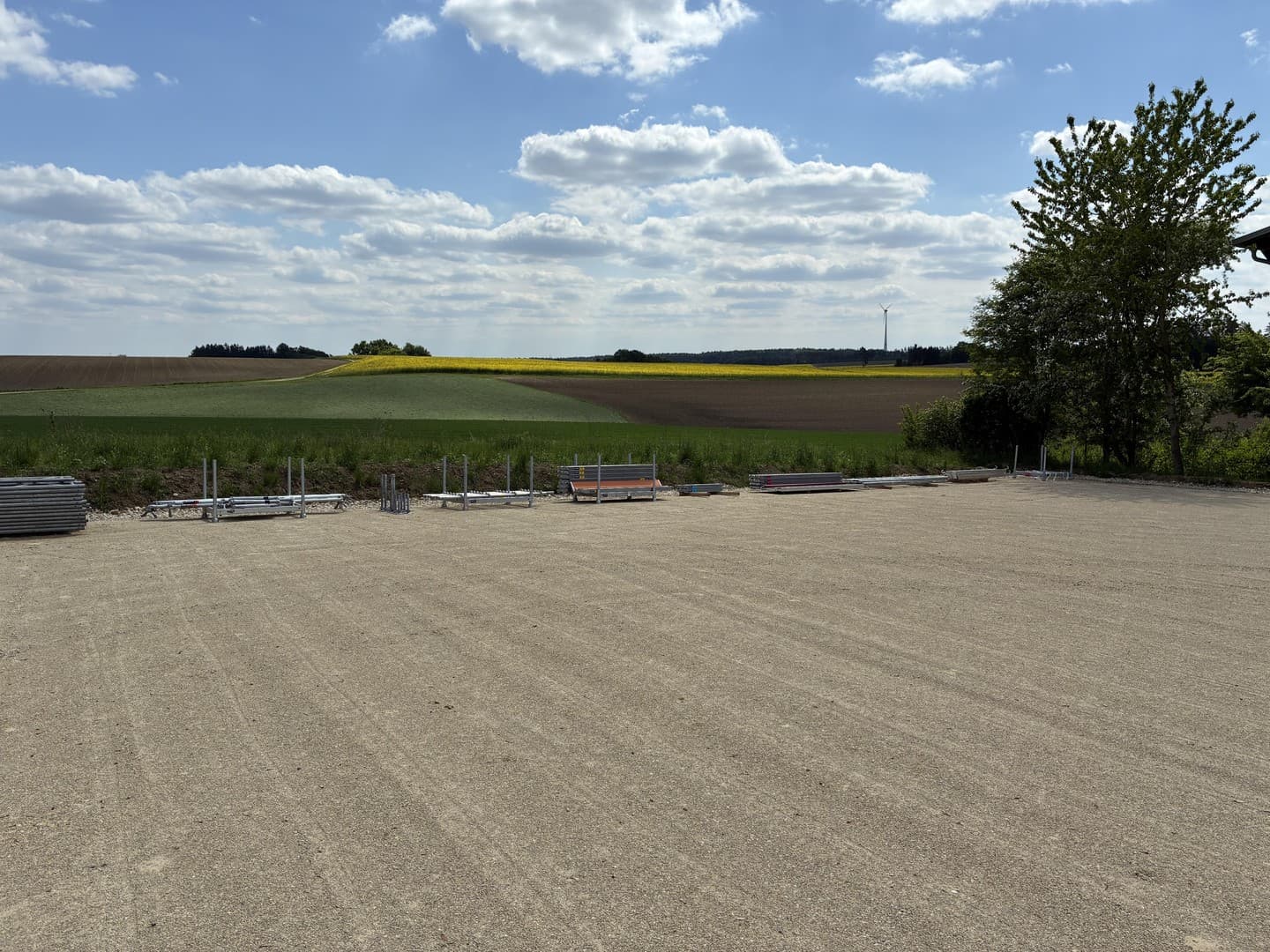 Befestigtes Gewerbegrundstück m. Büro (Sozialräumen) an der A9 Ausfahrt 66 Schweitenkirchen