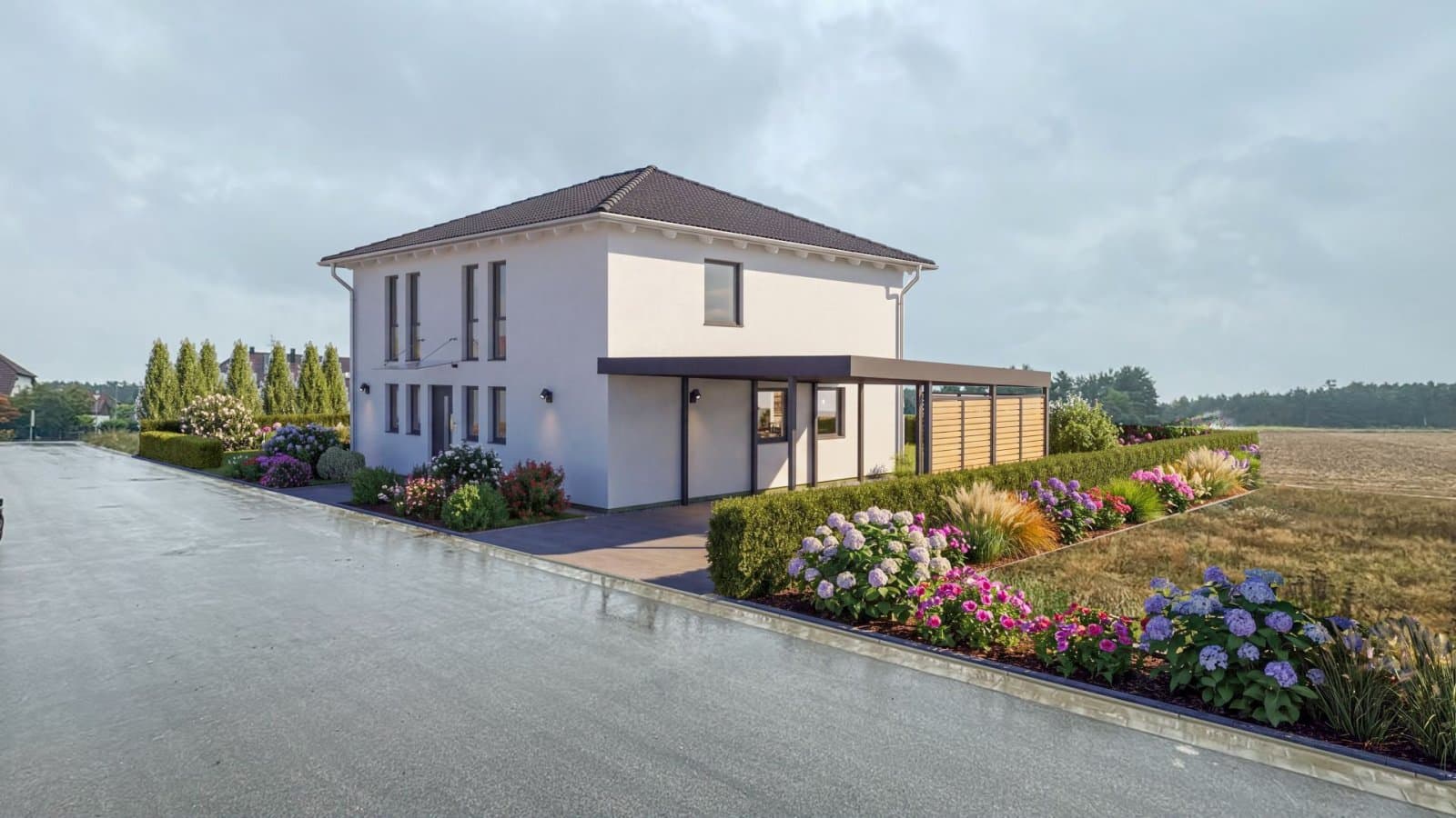 Projektiertes EFH in Möhrendorf