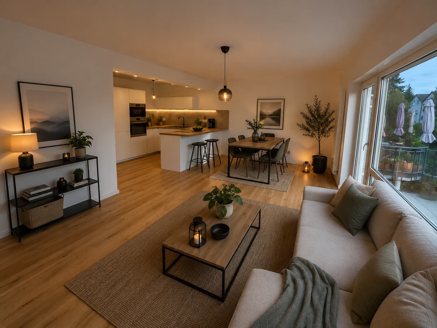 Stilvoll kernsanierte Eigentumswohnung mit Balkon & Einbauküche in Weilerswist