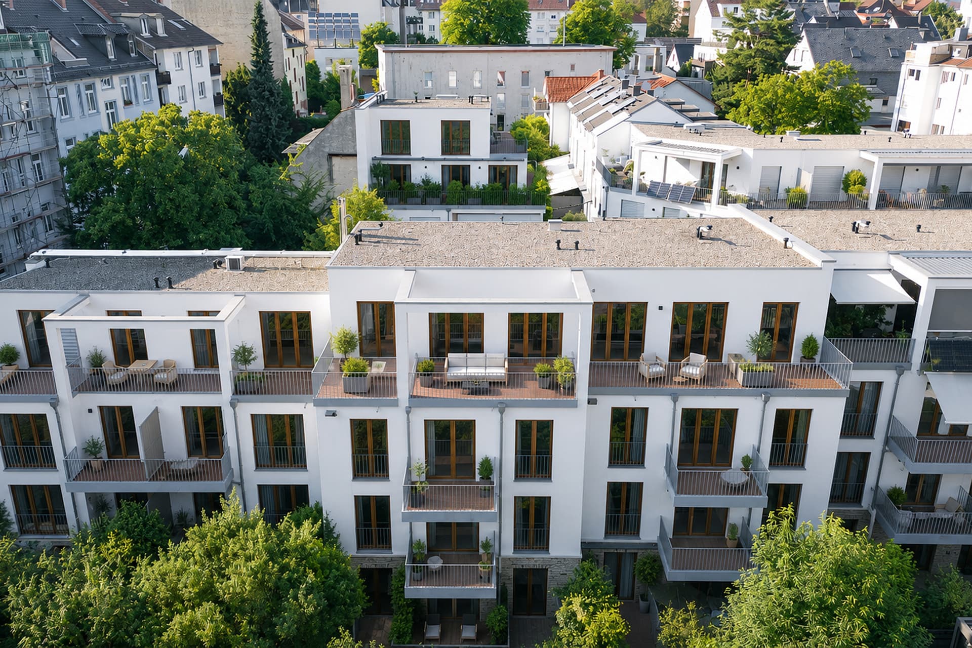 Bornheimer Höfe: Urbanes Penthouse-Feeling mit sonniger Südterrasse