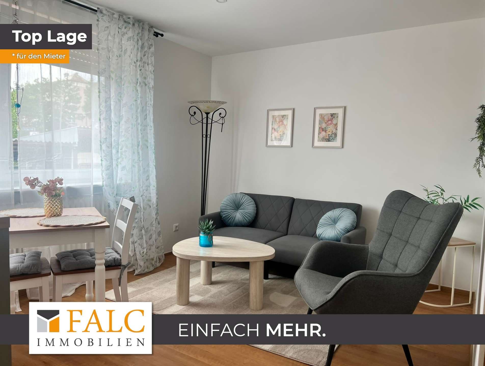 Exklusives Wohnen auf Zeit – Hochwertig kernsanierte 1-Zimmer-Wohnung mit Vollausstattung
