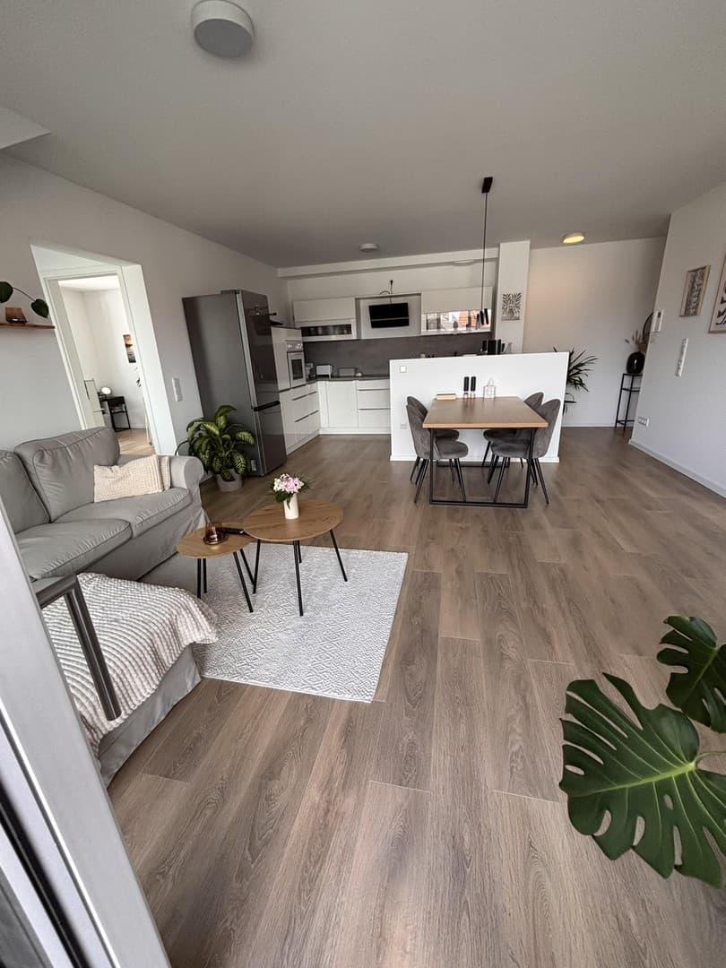 Zuhause heute- Moderner und energieeffizienter Neubau (KfW40) 3-Zimmer-Wohnung