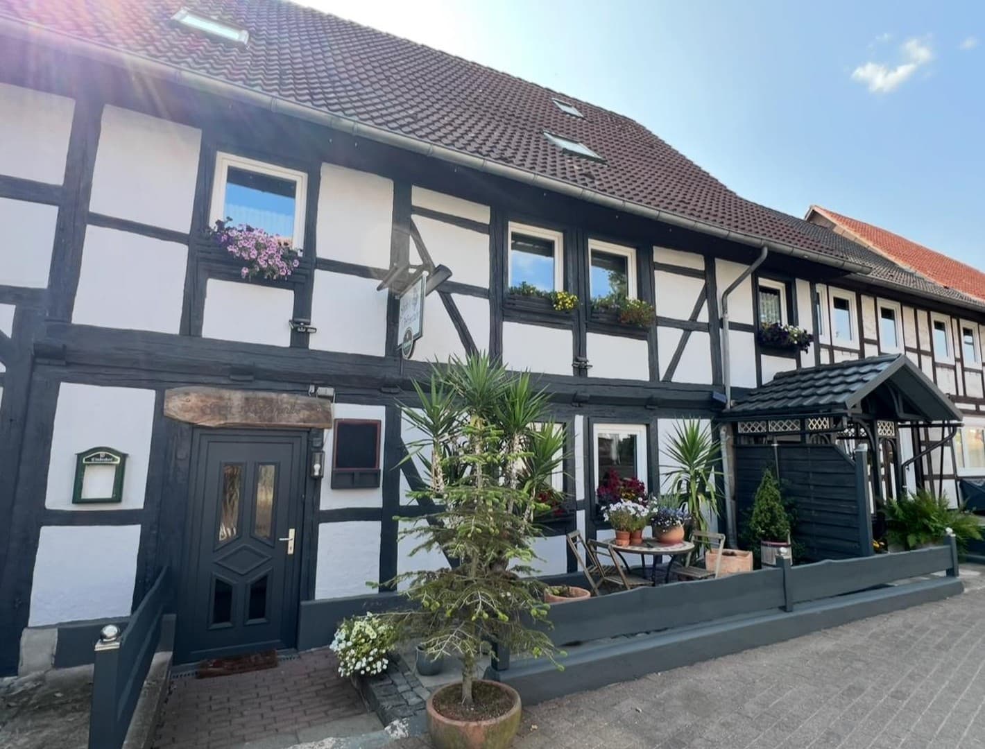 Historisches und individuelles Fachwerkhaus am Harzrand