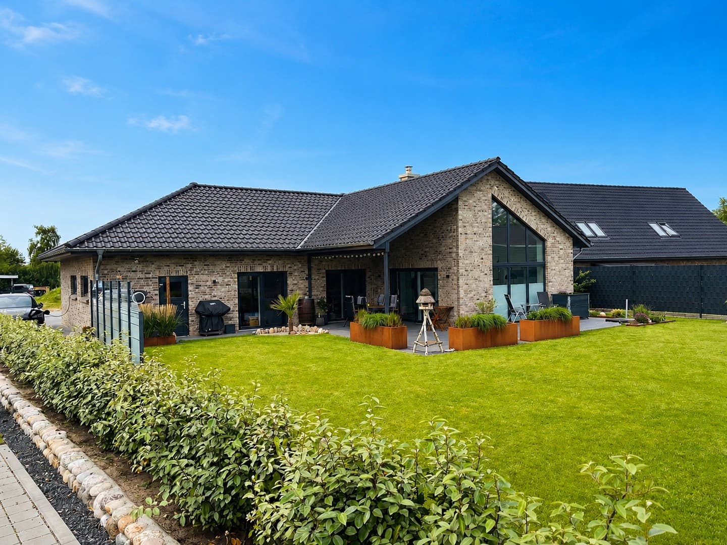 Modernes Einfamilienhaus im Bungalowstil