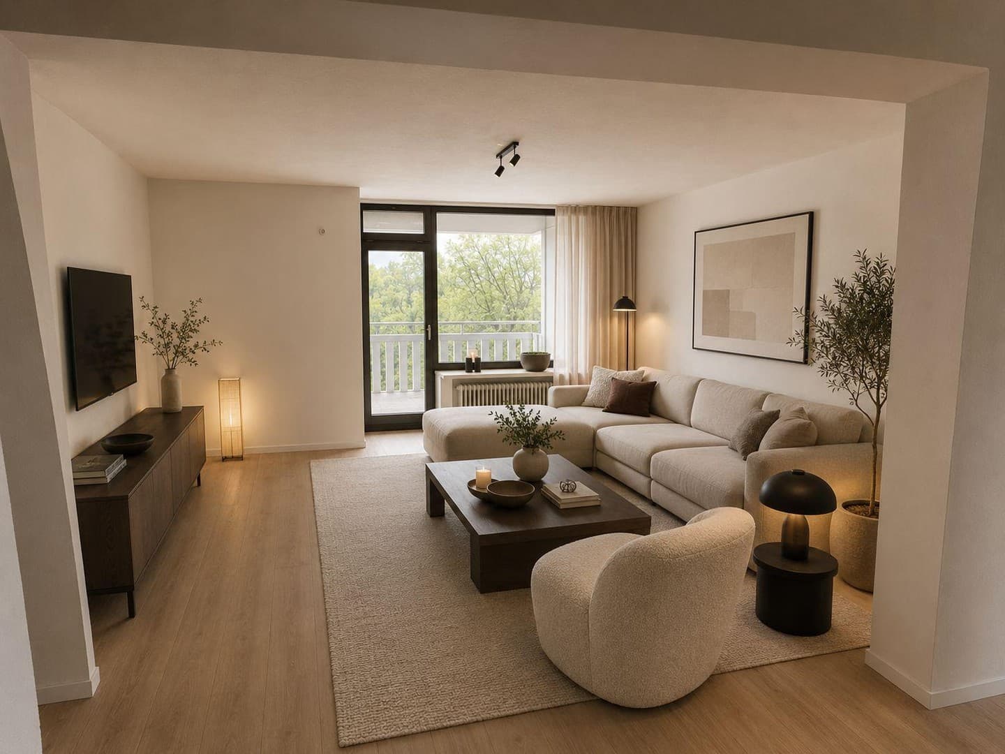 Erstbezug nach Sanierung- 3,5-4 Zimmer-Wohnung mit Einbauküche