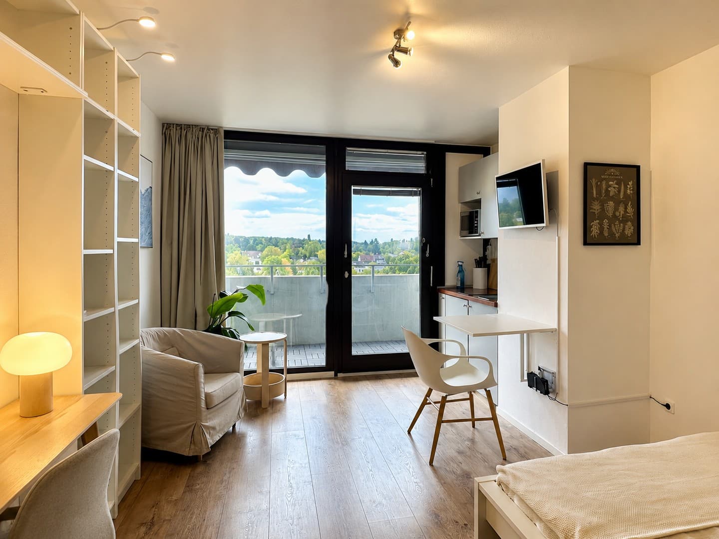 Stilvoll möbliertes Apartment | Wohnen auf Zeit | Furnished Living in Sachsenhausen