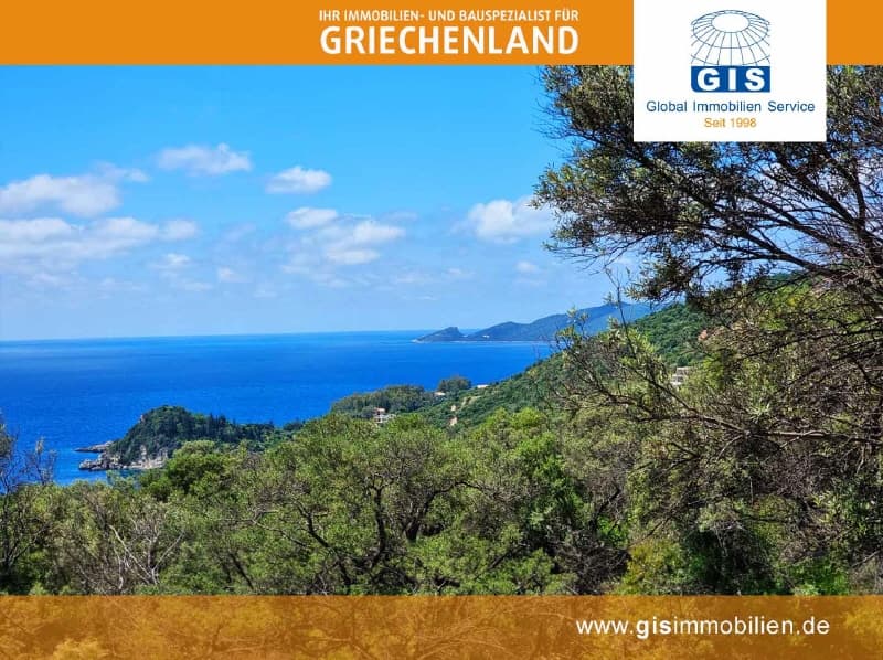 +++ Griechenland - Lefkada: Mediterranes Grundstück mit Olivenhain und Meerblick - Südostküste +++