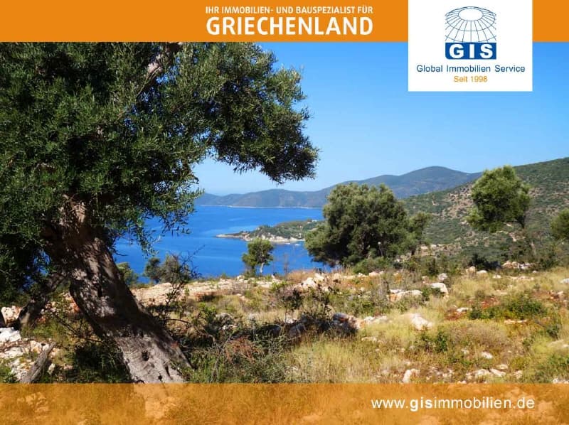 +++ BAUGRUNDSTÜCK LEFKADA GRIECHENLAND: Traumlage an der Südküste mit traumhaftem Meerblick +++