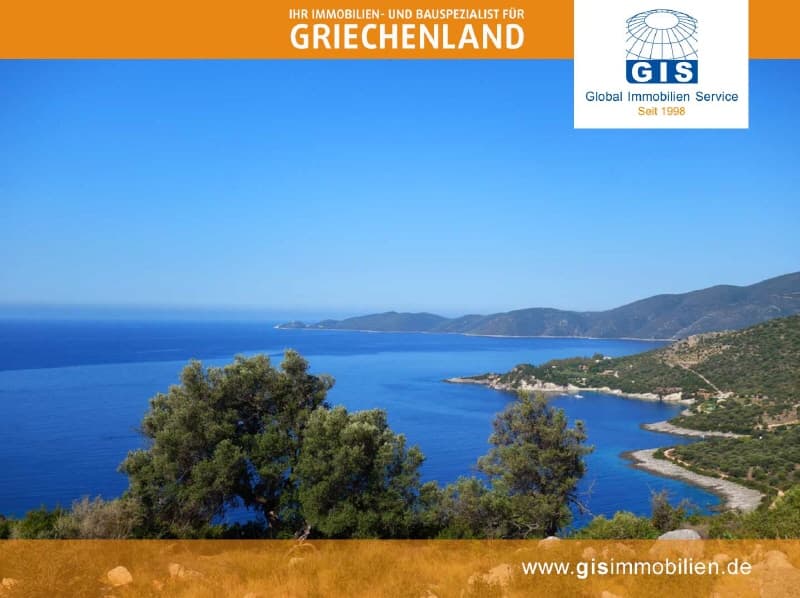 +++ GRIECHENLAND - LEFKADA - BAUGRUNDSTÜCK: Hoch über dem Meer mit unverbaubarem Panoramablick +++