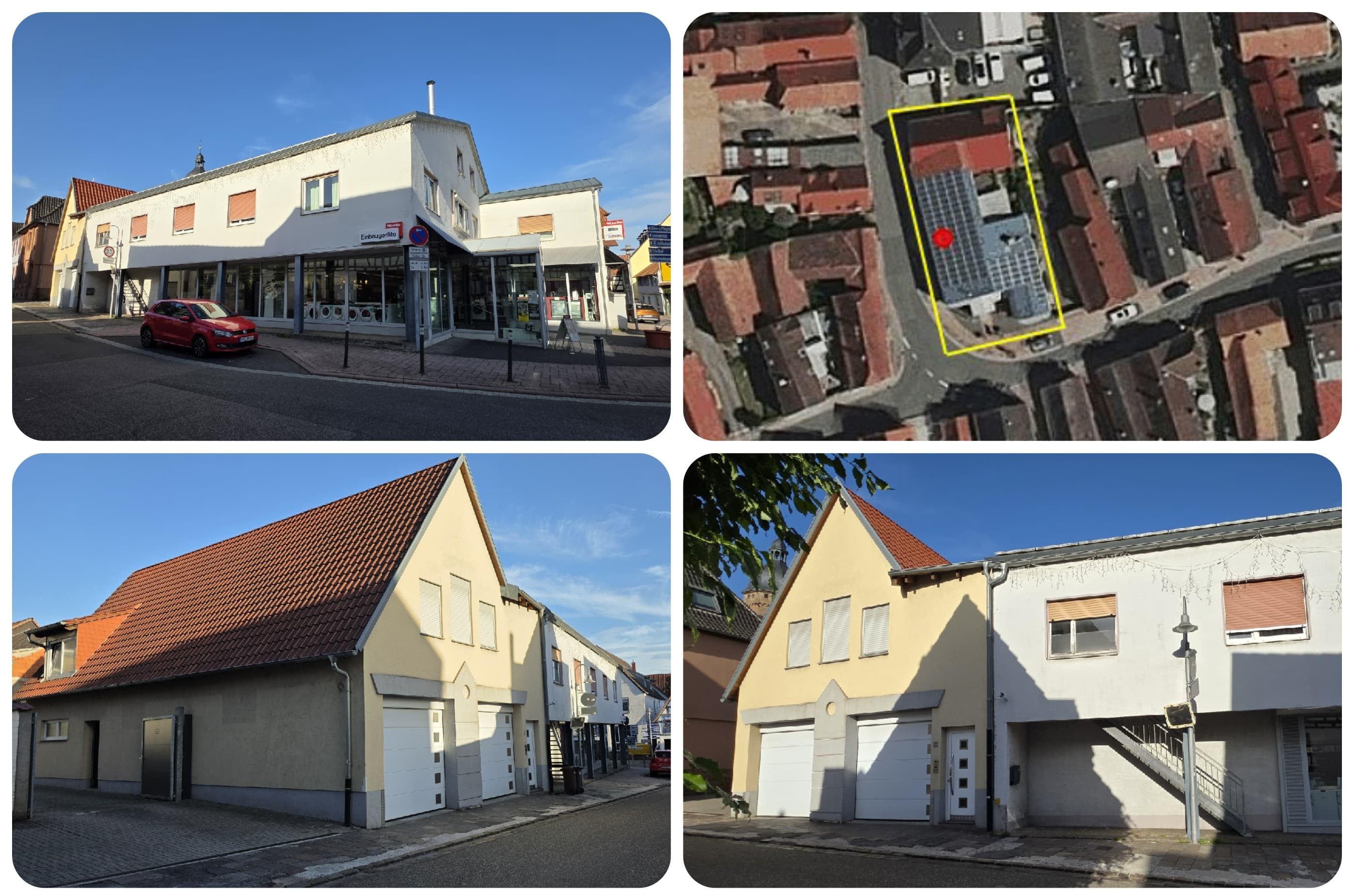 Ansprechendes Gewerbegebäude mit zusätzlicher großzügiger Wohnung und viel Nutzfläche sowie 26KW Photovoltaikanlage