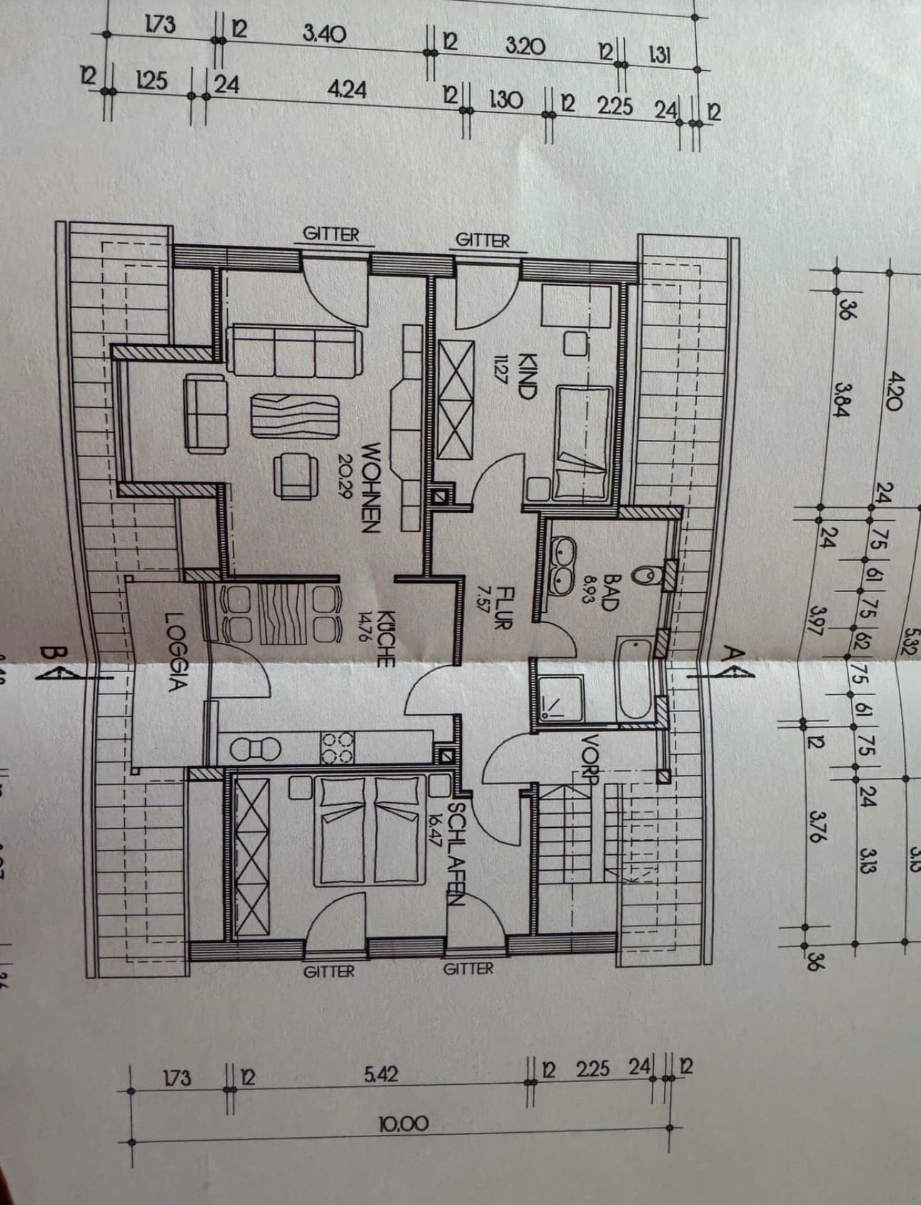 3,5/4 Zimmer Wohnung Loft Schlossblick