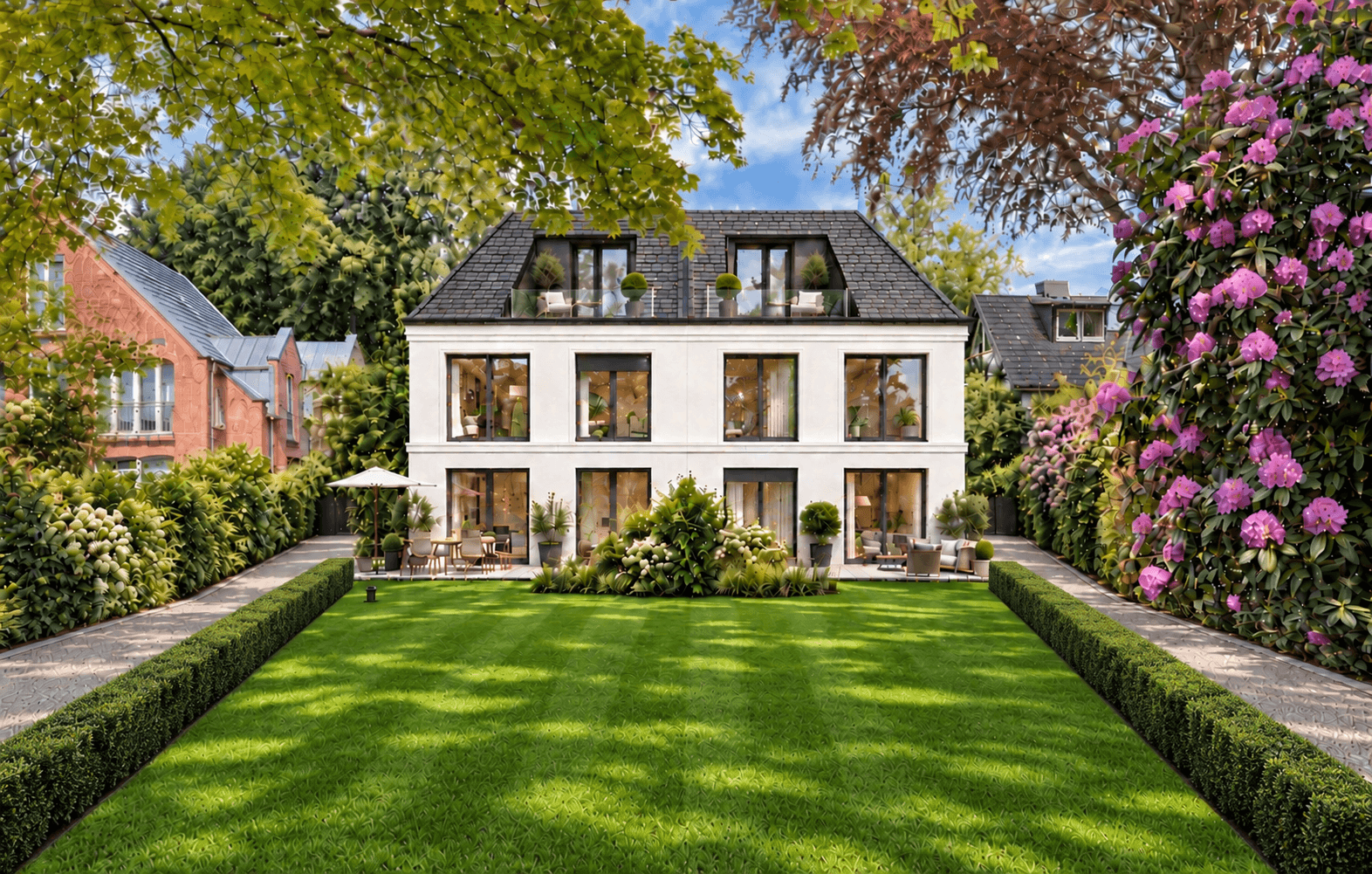 Lebensqualität in moderner Architektur in Elbnähe im begehrten Othmarschen