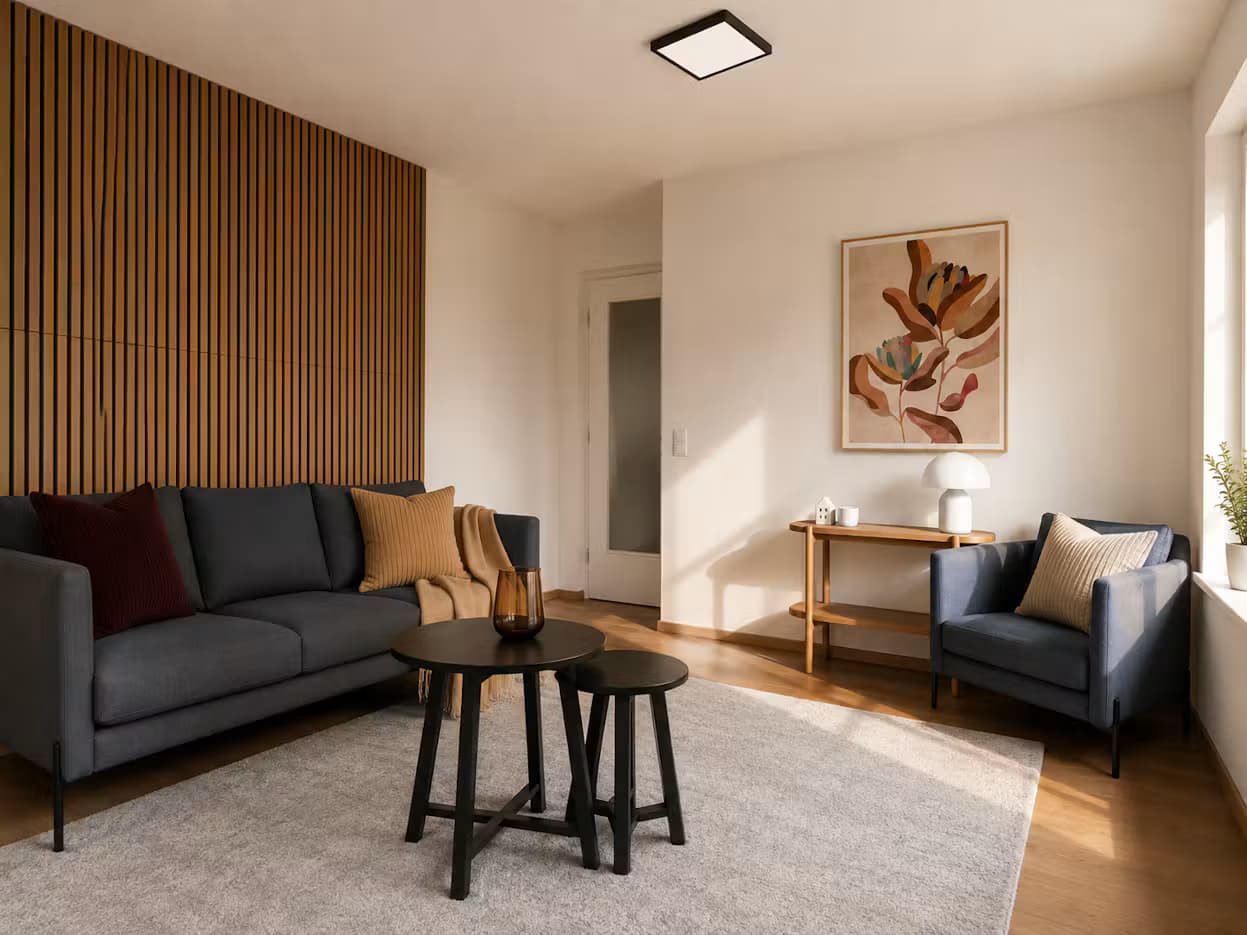 2-Zimmer-Gartenwohnung mit Einbauküche (EBK), Parkplatz und hochwertiger Ausstattung