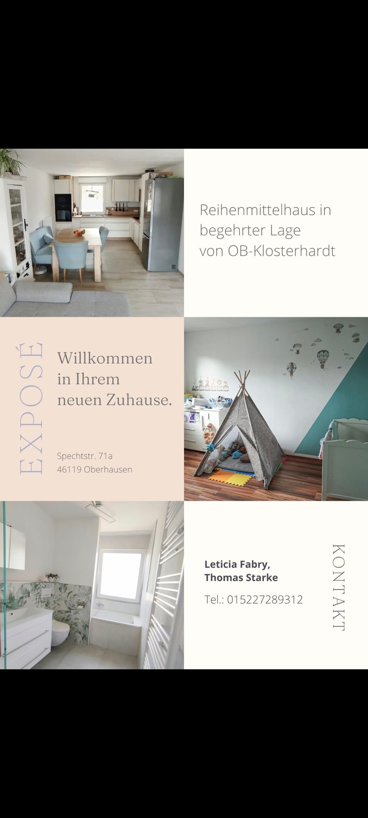 Reihenmittelhaus in begehrter Lage OB-Klosterhardt