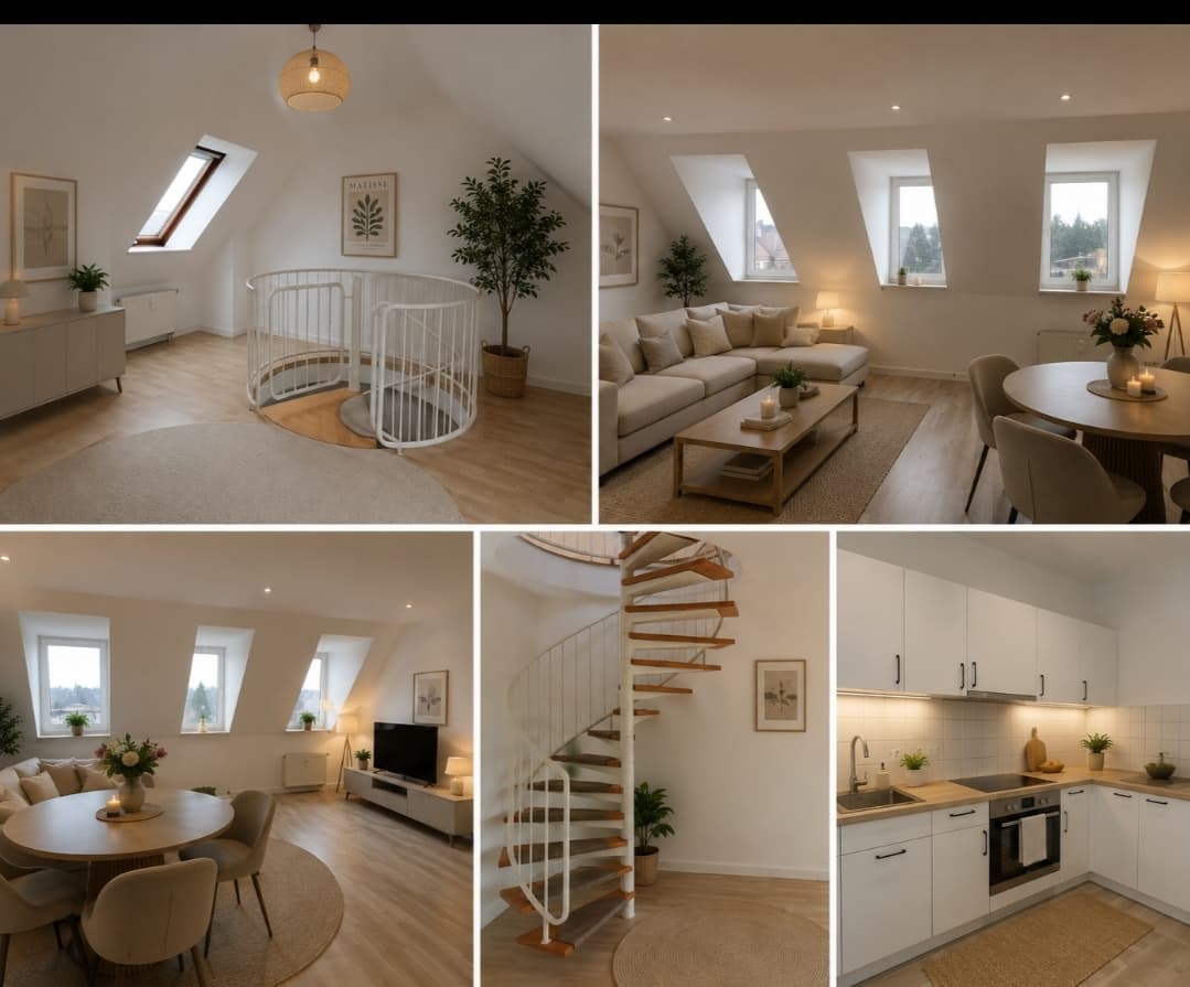 Moderne Zweiraumwohnung im Zentrum von Calbe