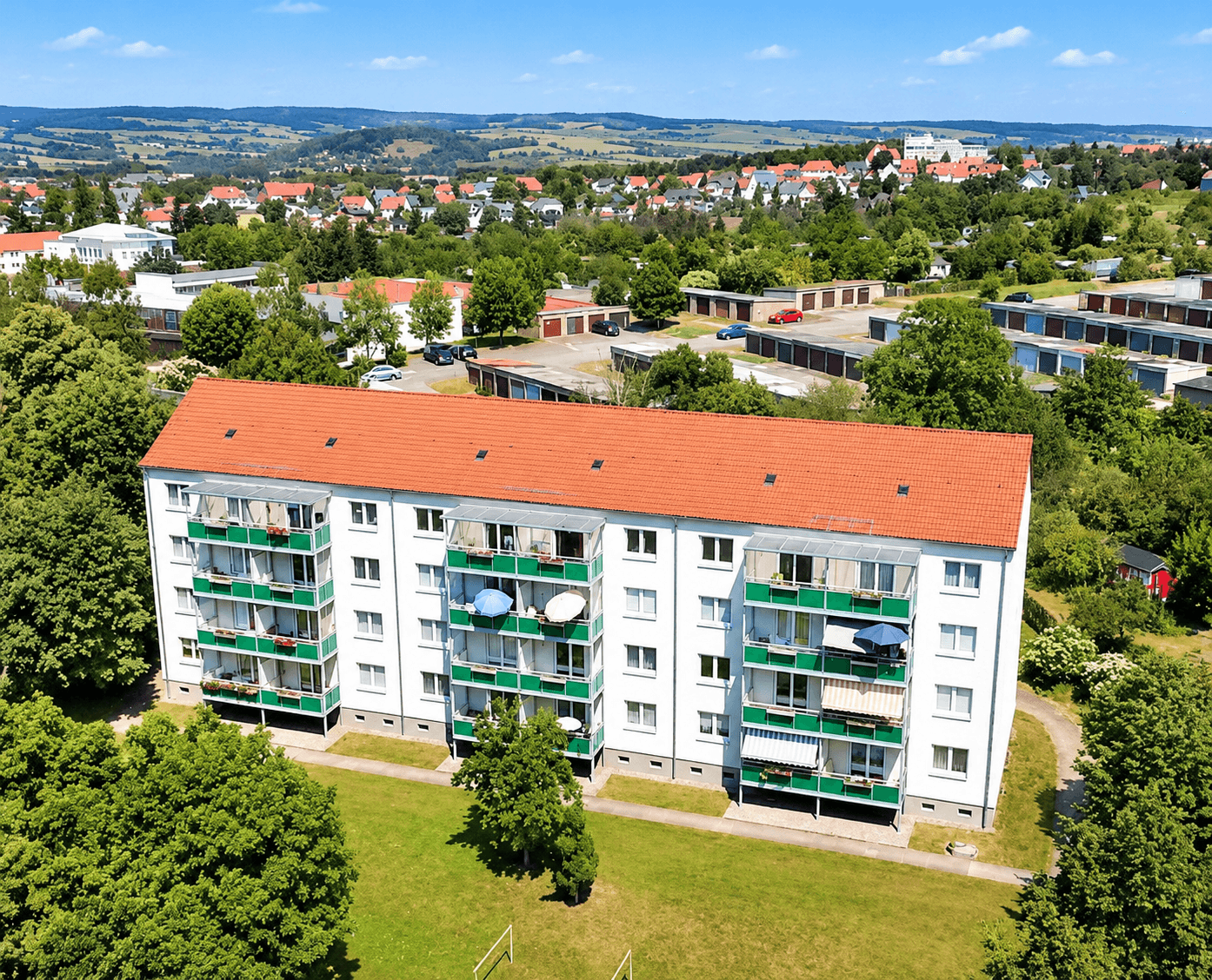 3-Raumwohnung Erdgeschoss im Wohngebiet Süd-Sangerhausen
