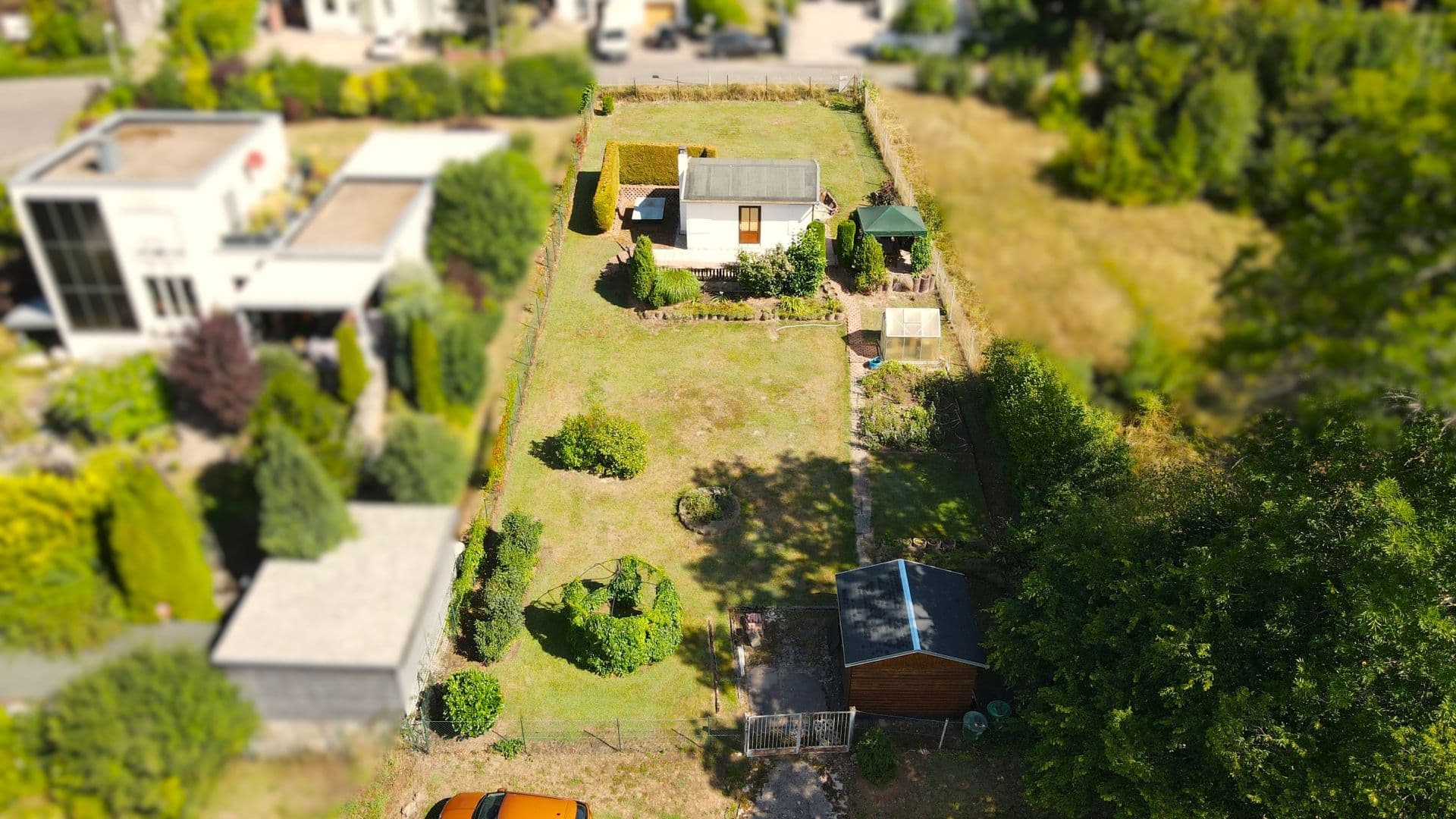 Freizeitgrundstück mit Bungalow