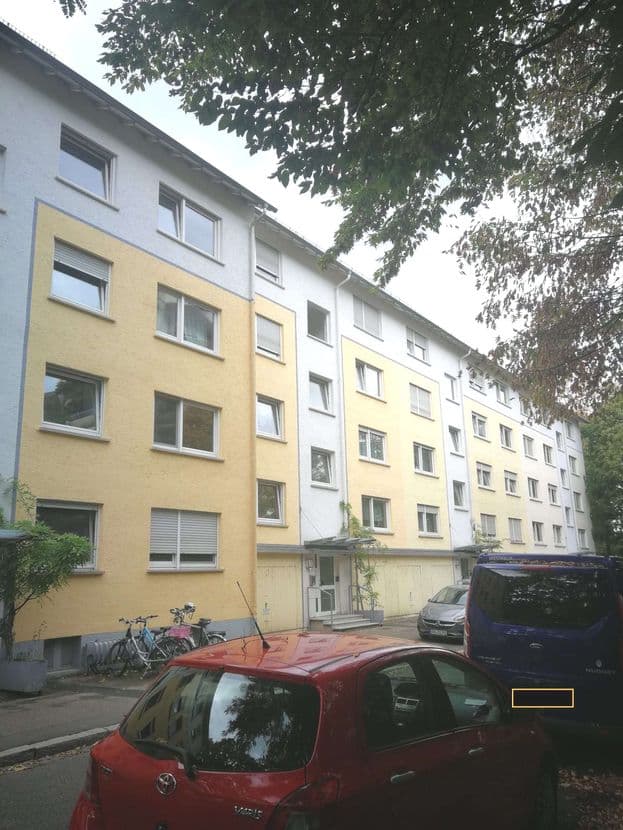 Charmante bezugsfreie 2-Zimmer-Wohnung mit Südwest-Balkon in ruhiger Lage von Freiburg-Zähringen