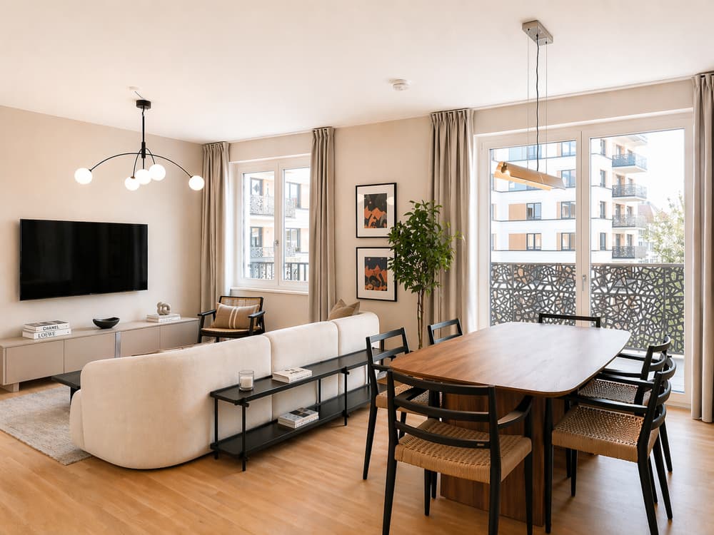 Bestlage in Friedrichshain: 4-Zimmer-Wohnung mit 2 Balkonen