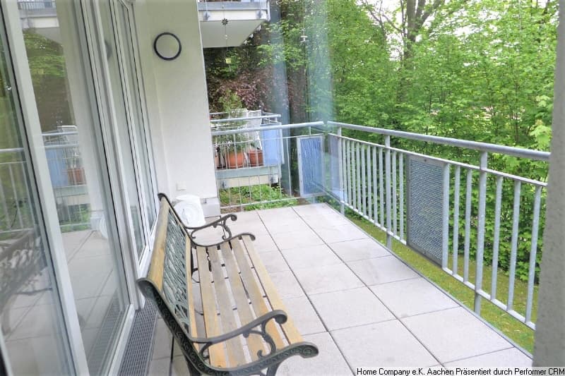 Kohlscheid: Barrierefreie, möblierte 2-Zimmerwohnung mit Balkon