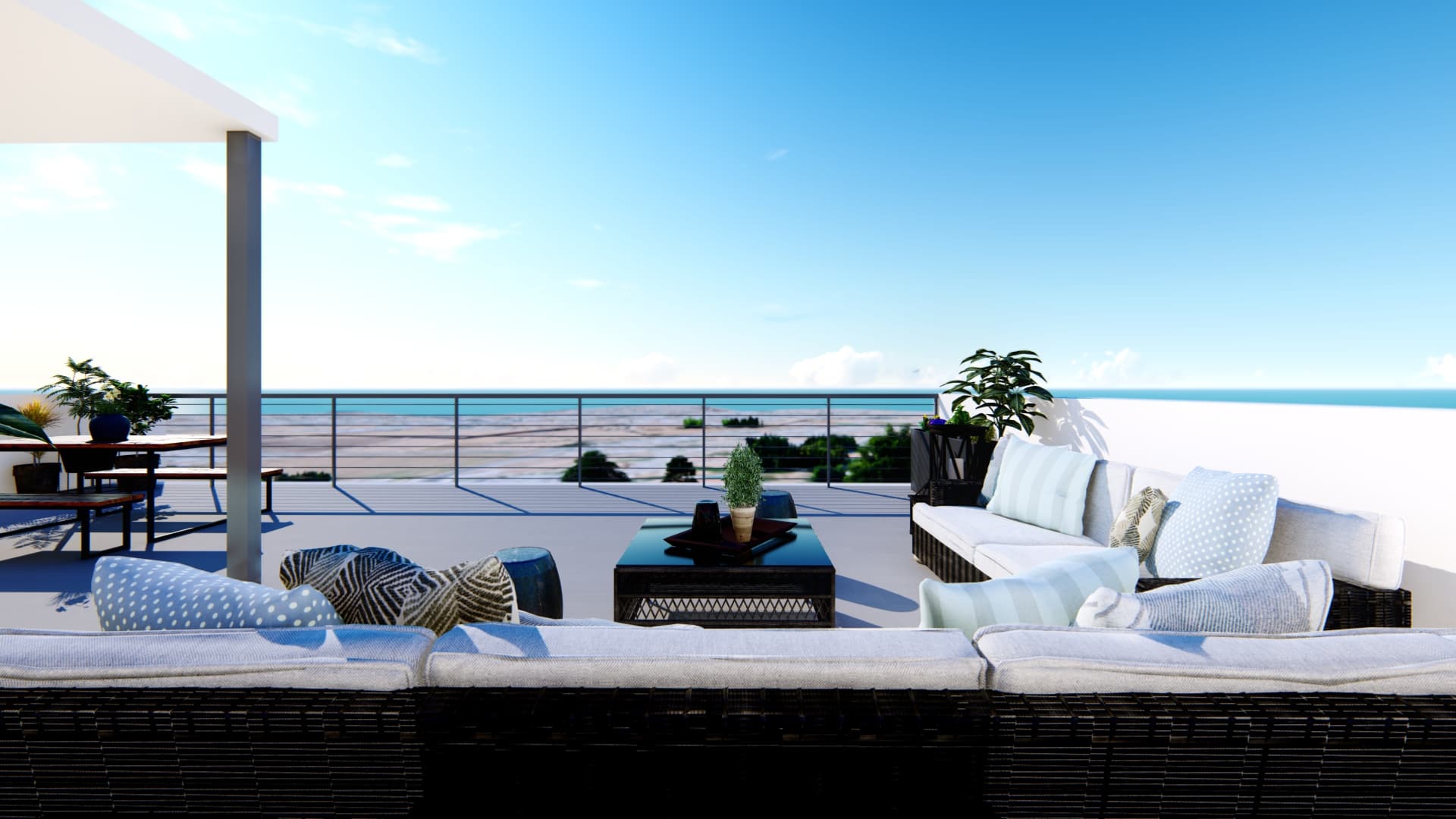 Appartment in Petridia mit Meerblick