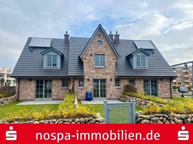 Neubau! Exklusives Reihenmittelhaus im Süden von Westerland in strand- sowie stadtnaher Lage