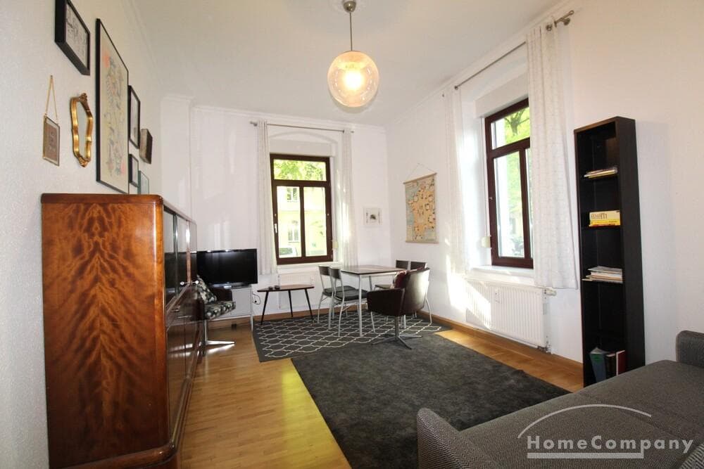 25288 HomeCompany Dresden Möbliert/Furnished 2-Zimmer Apartment mit Balkon in Dresden-Trachau/Wilder Mann max. 2 Personen