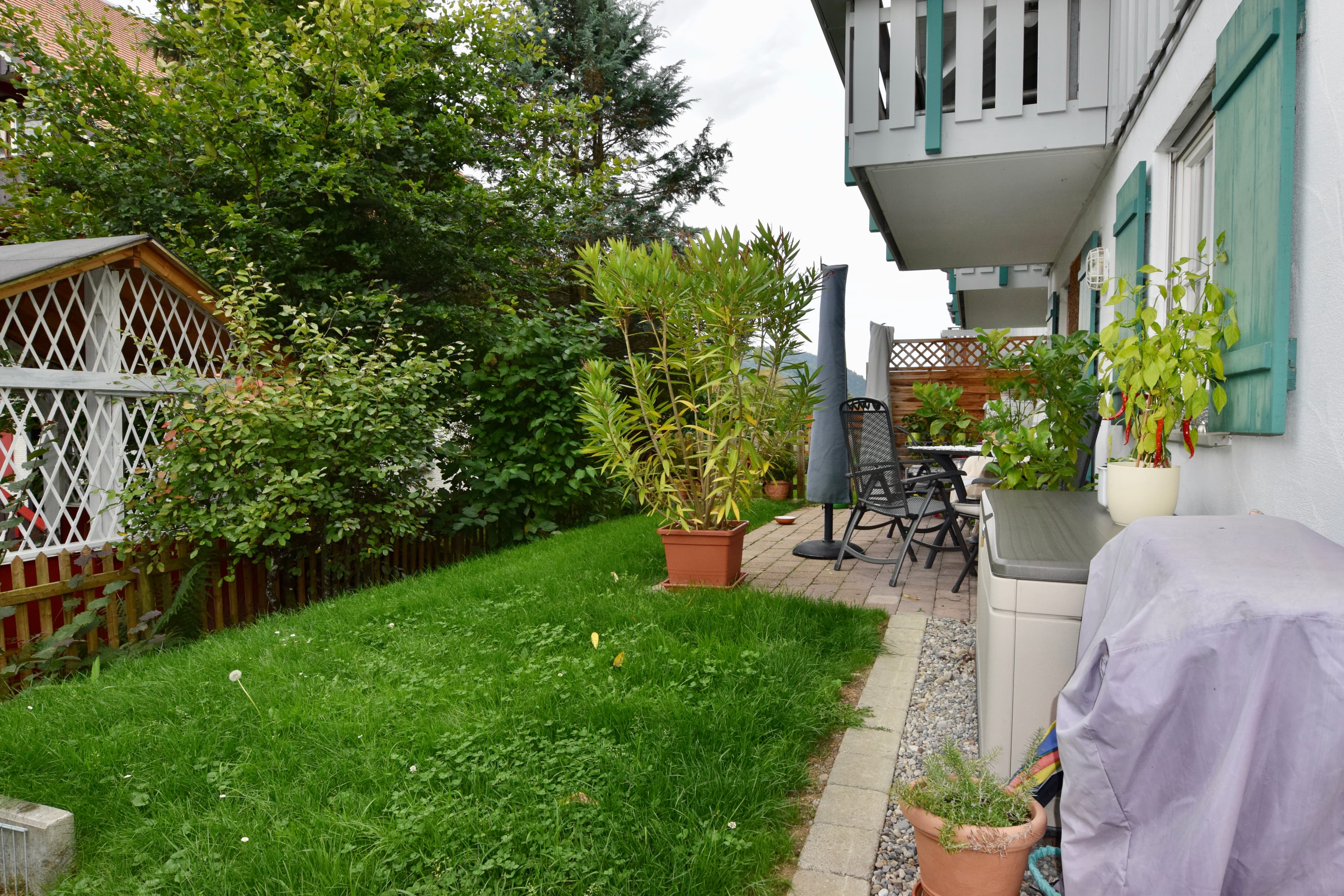 3 - Zimmer EG Wohnung mit TG, ruhig in Oberstaufen-Wiedemannsdorf - vermietet - zu verkaufen