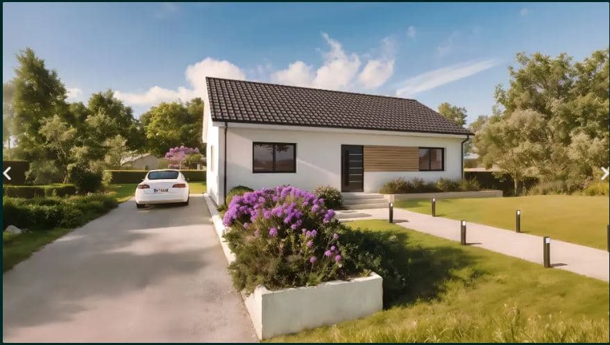GREEN HOME BUNGALOW "DUO" Effizienzhaus 40/KFN 297/300