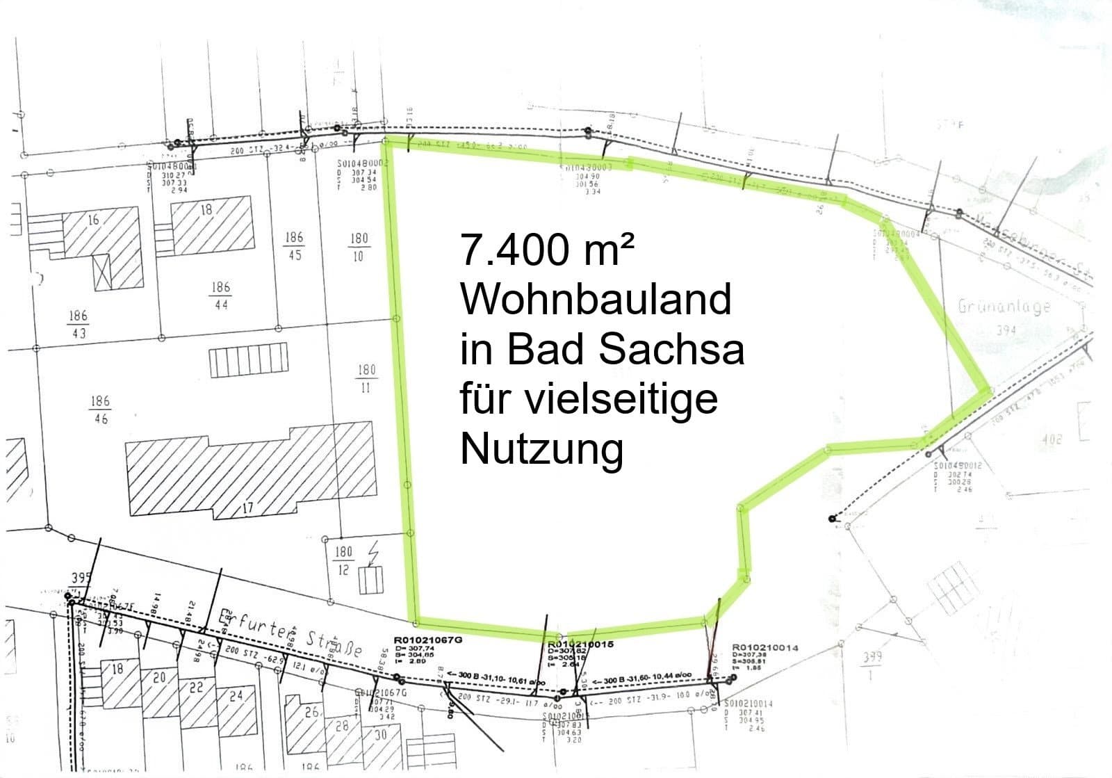 Baugrundstück in Bad Sachsa: 7.400 m² Wohnbauland für vielseitige Nutzung