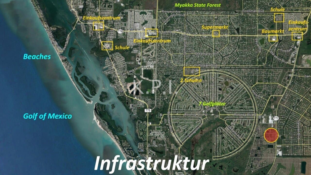 ***VERKAUFT*** EUR 43/m² - WSG - Nahe Marina und Public Boat Ramp