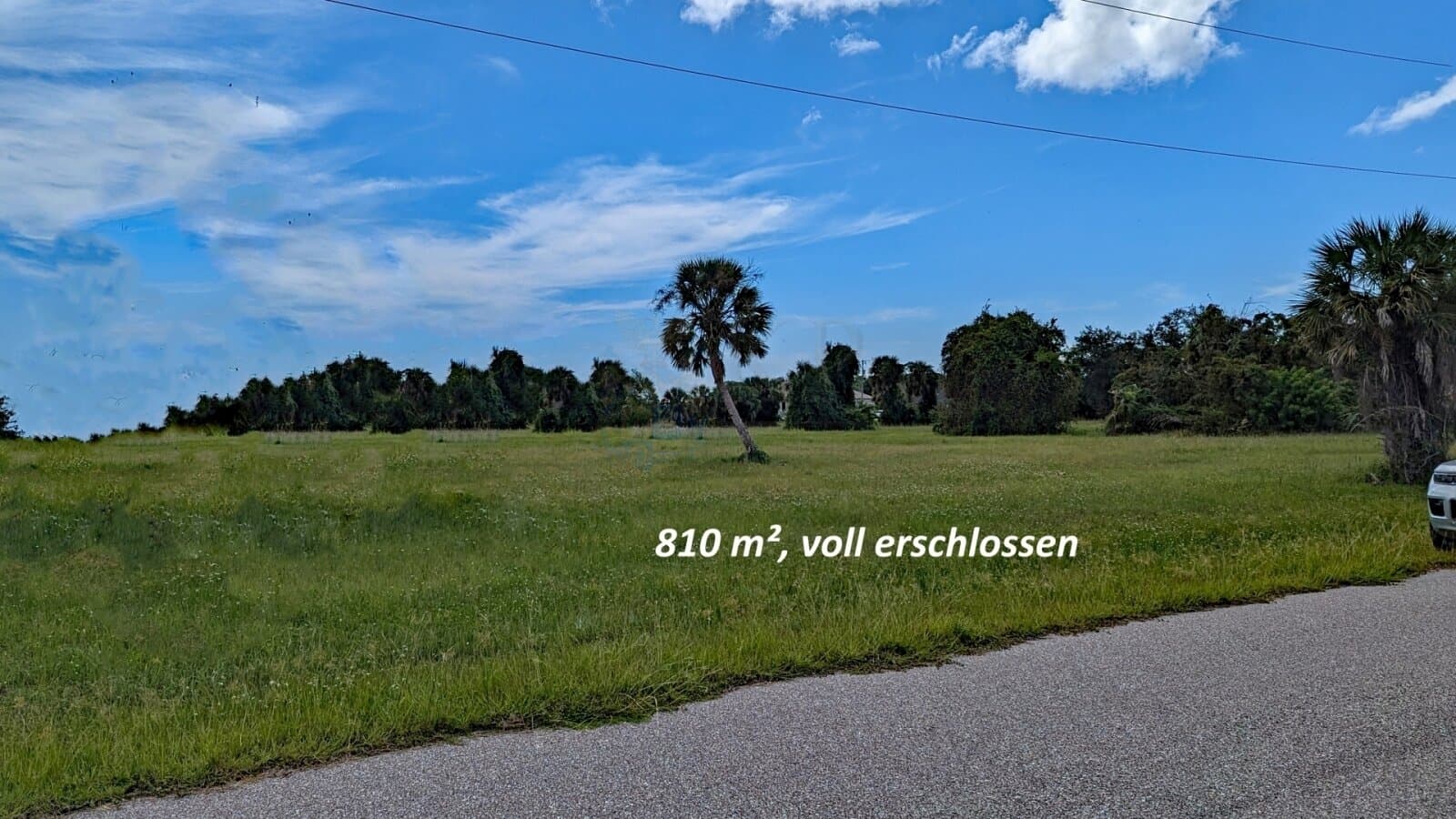 ***RESERVIERT*** EUR 49/m² - WSG - 810 m² Baugrundstück: nur 5 Min. z. Marina oder public Boat Ramp