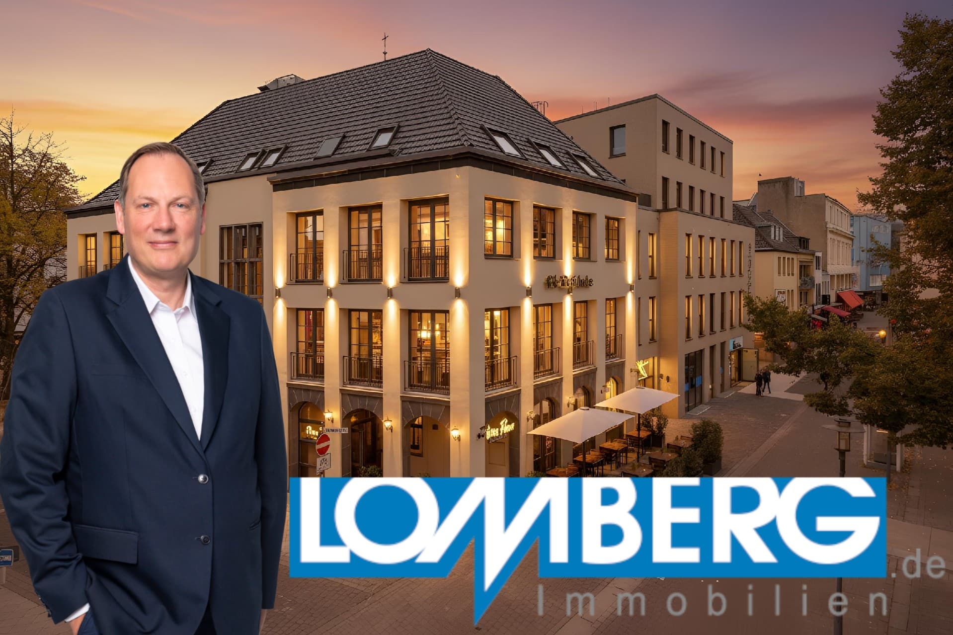DACHTERRASSE + BÜRO IN NEUBAU-TRADITIONS-LIEGENSCHAFT