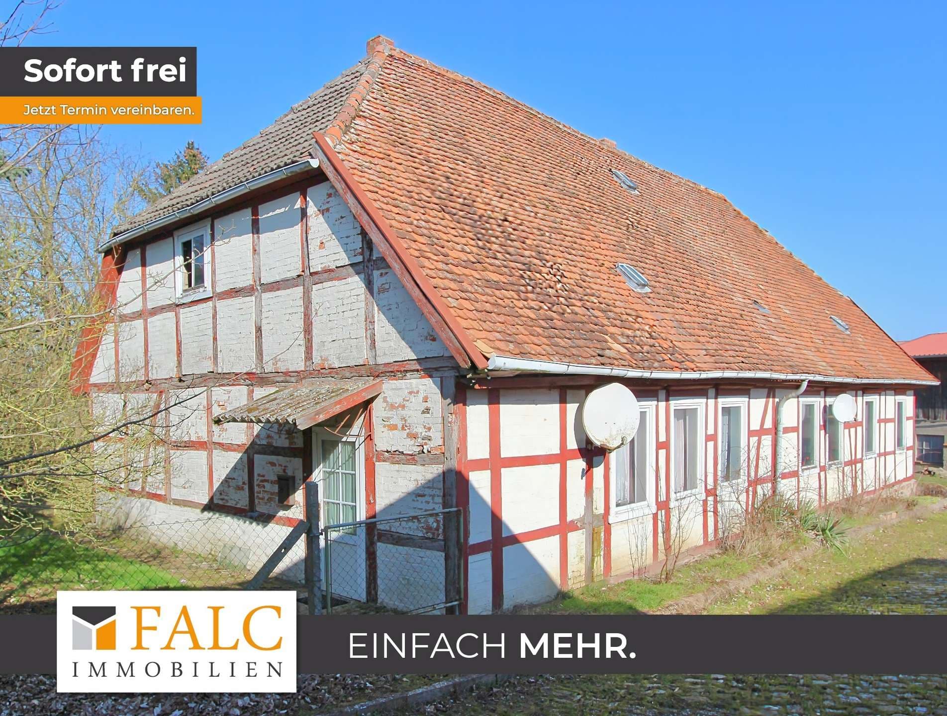Bauernhaus mit Potenzial im Dornröschenschlaf