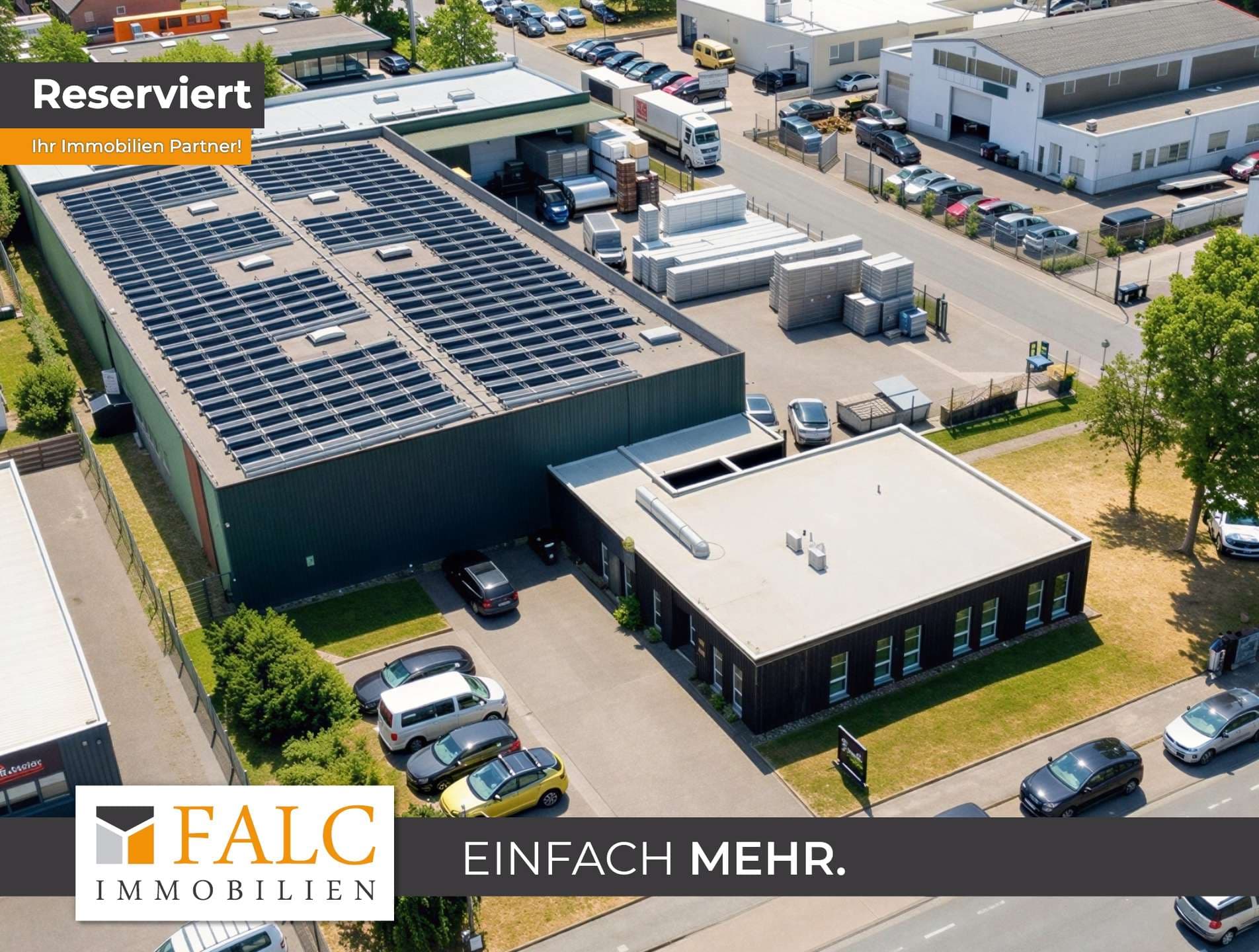 Gewerbeareal mit ca. 2.023 m² Nutzfläche und 4,485m² Grundstück