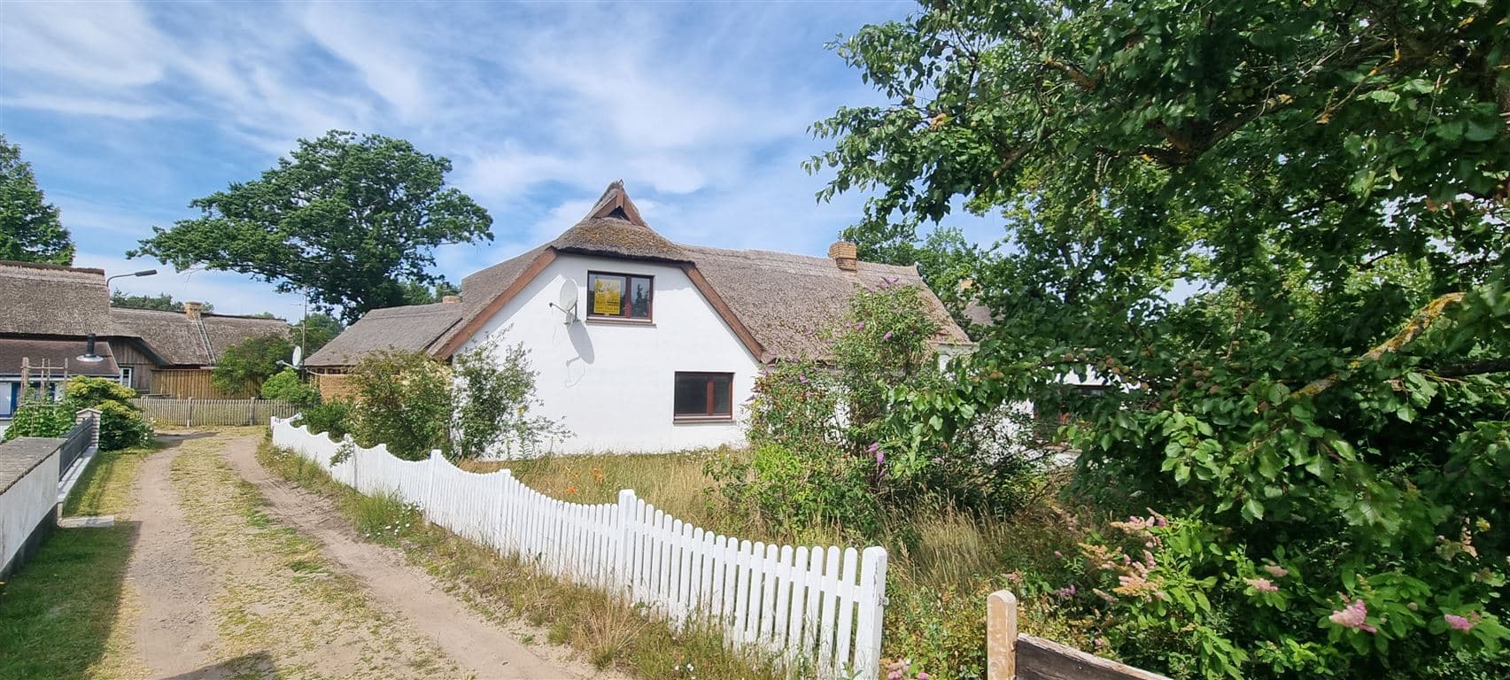 Born auf dem Darß - Reetdachhaus und Ferienhaus in ruhiger verträumter Ortslage