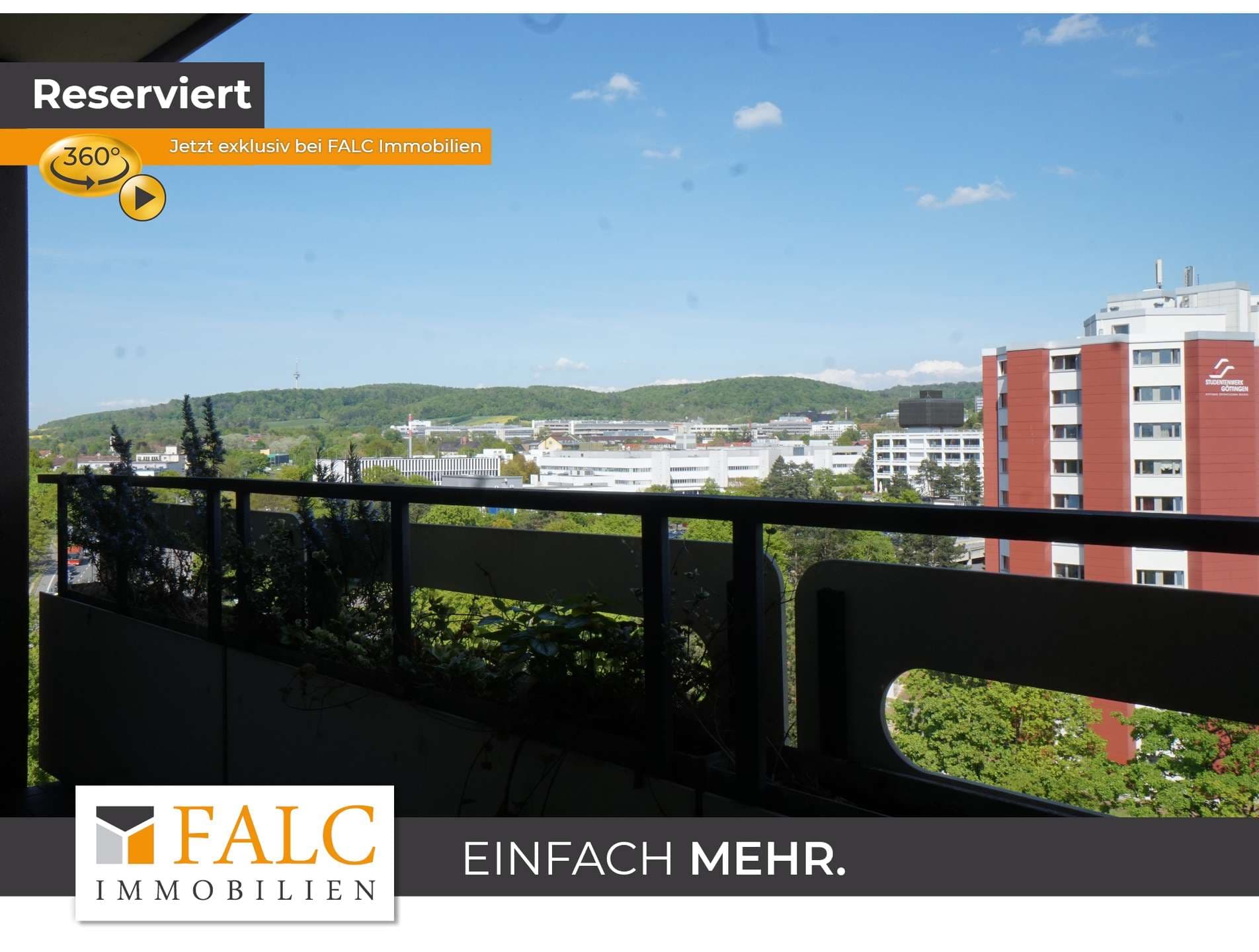 Appartement ca. 50 m - 1 A Blick - von FALC-Immobilien Göttingen