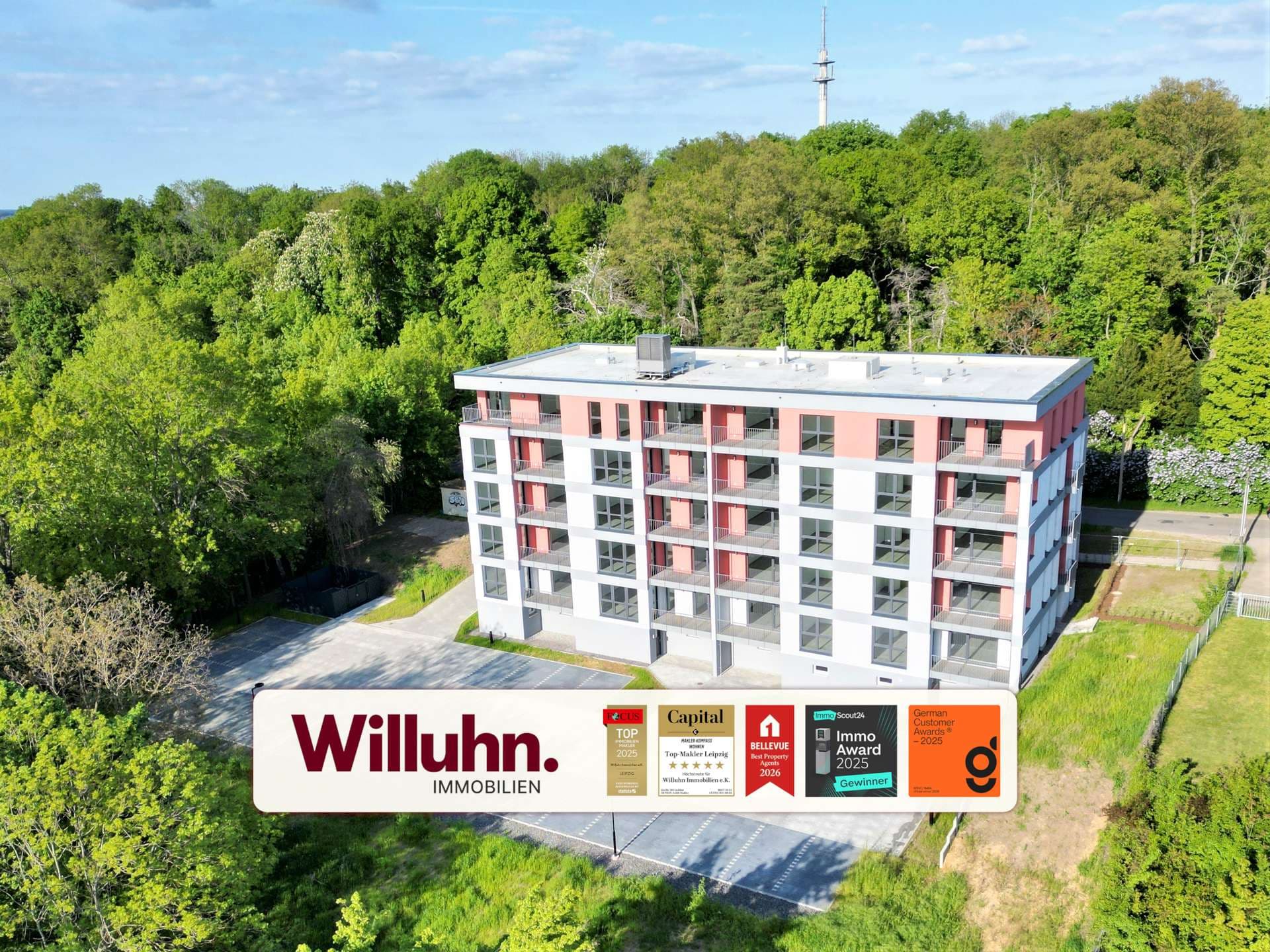 Neubauwohnung l Schöner Westbalkon l Fußbodenheizung