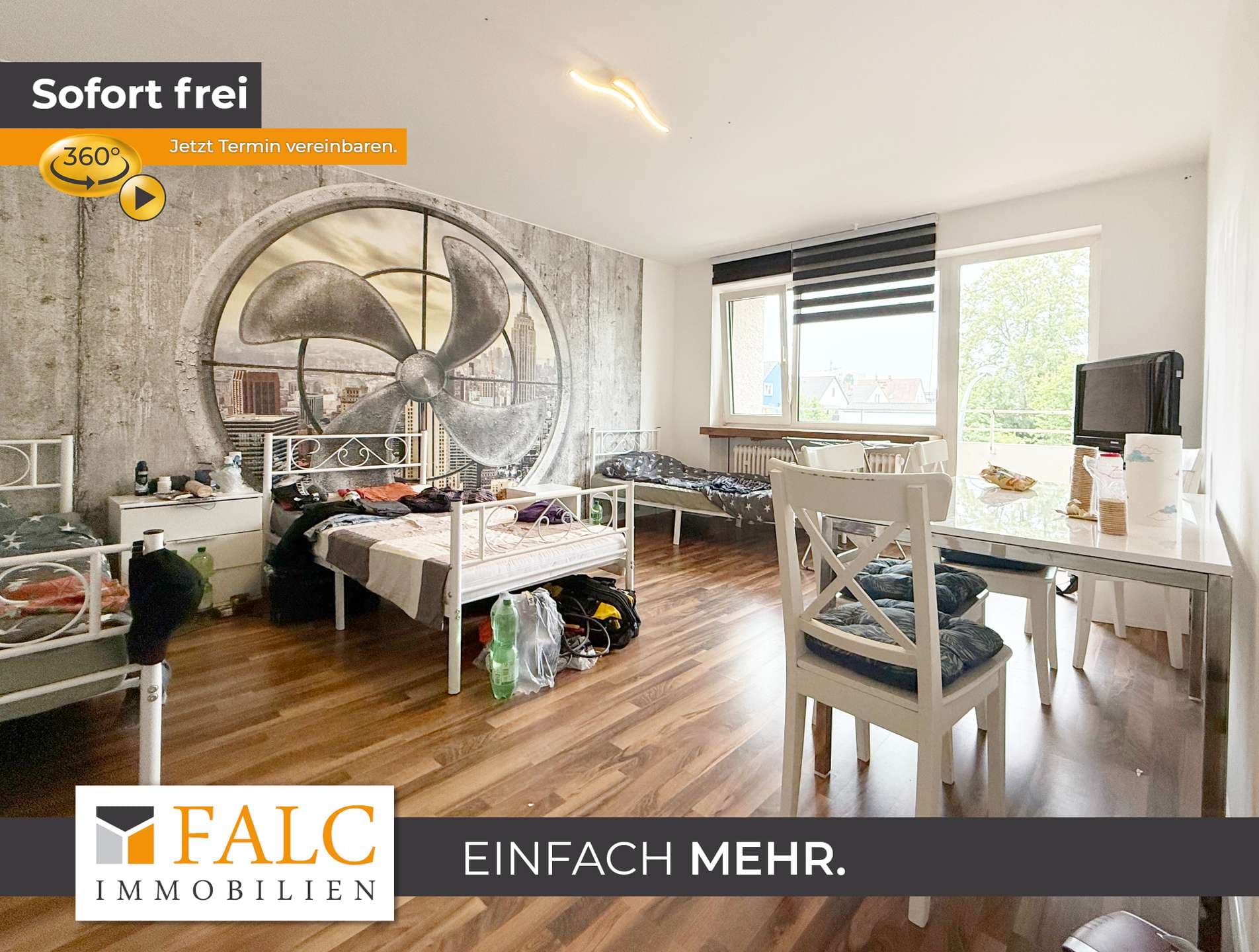 Top gepflegte 2-Zimmer Wohnung mit Potenzial für Kapitalanleger