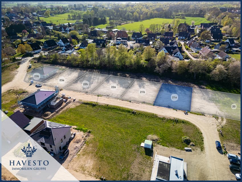 Großzügiger Bauplatz in Süsel mit GRZ 0,4. Stadtvilla oder Bungalow nahe Süseler See und Ostsee