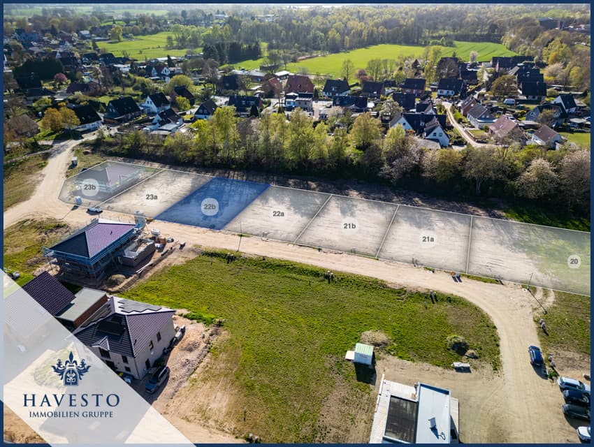 Sonniger Bauplatz in Süsel. Ideal für Bungalow als Haupt- oder Zweitwohnsitz in Ostseenähe