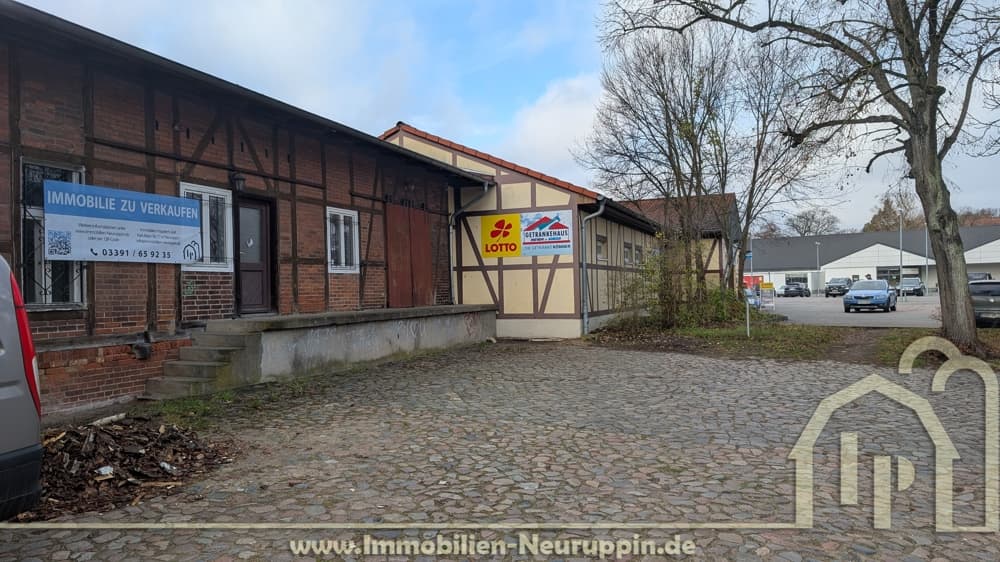 Gewerbeimmobilie am Bahnhof in Rheinsberg