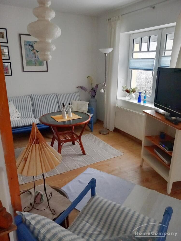 Maritime Wohnung in Stein nahe Kiel, möbliert