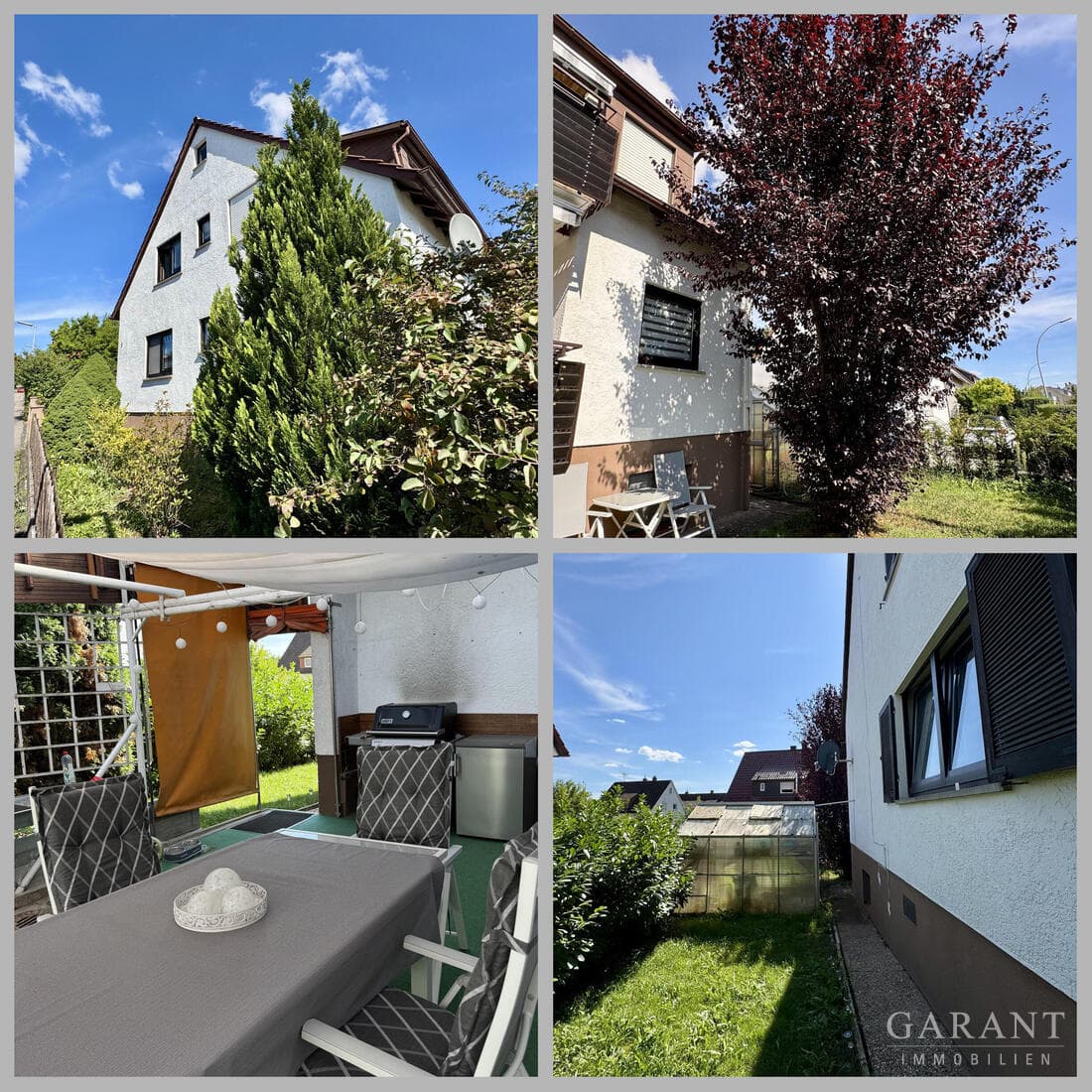 Ein großes Haus mit Garten bietet viele Möglichkeiten ....
