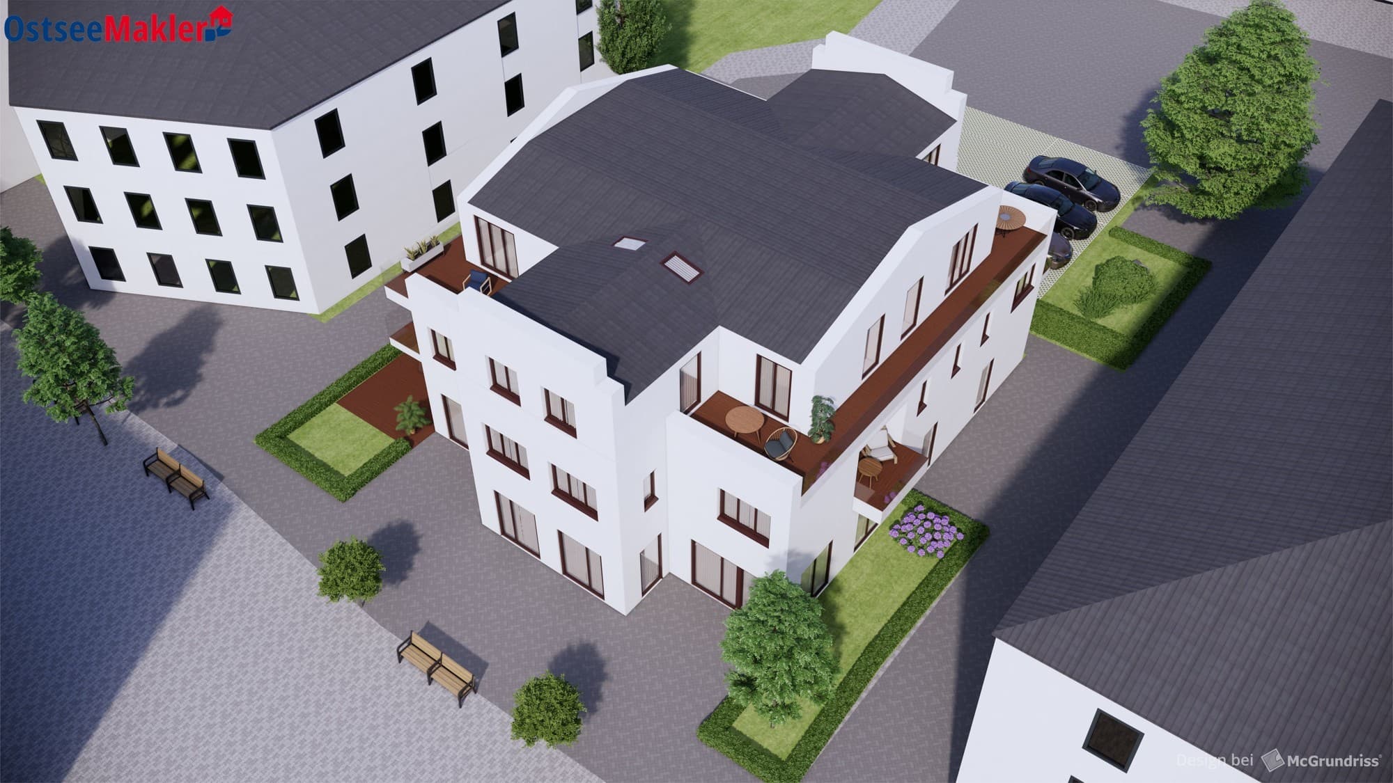Spannendes projektierte Fläche - komplett abzugeben- 6 Wohnungen und 2 Gewerbeeinheiten